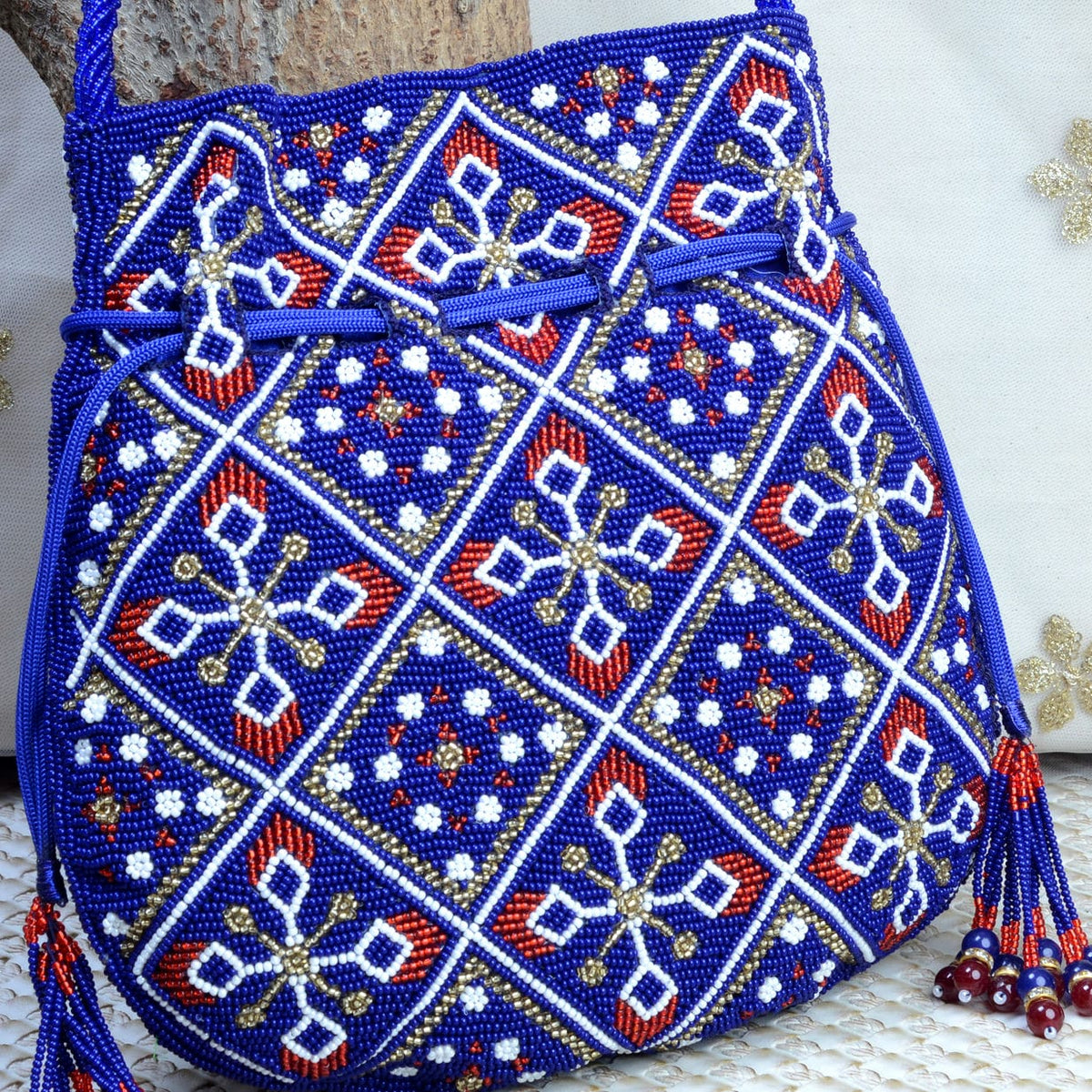 Pearl Beaded Batva