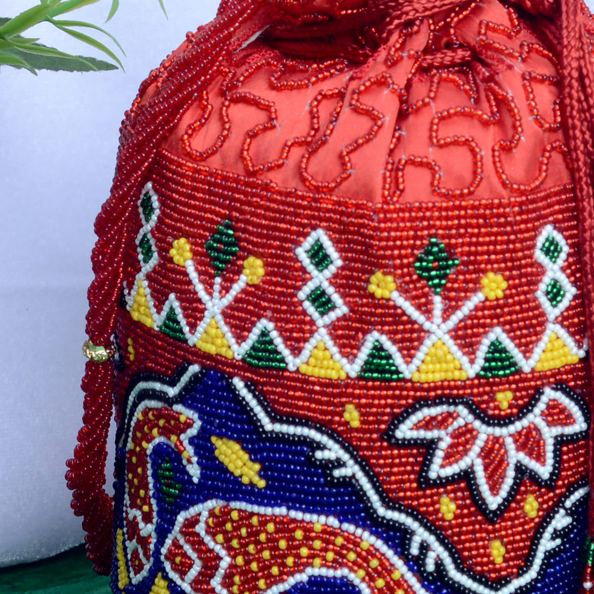 Pearl Beaded Batva