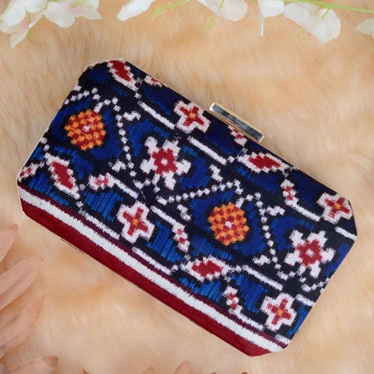 Double Ikat Patola Clutch