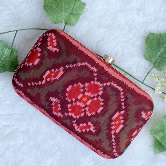 Single Ikat Patola Clutch