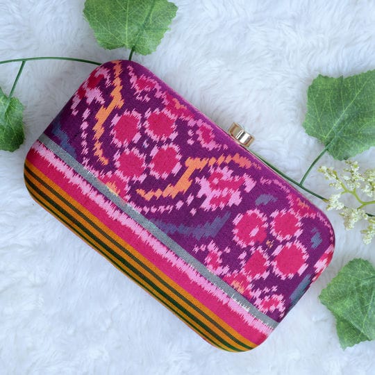 Single Ikat Patola Clutch