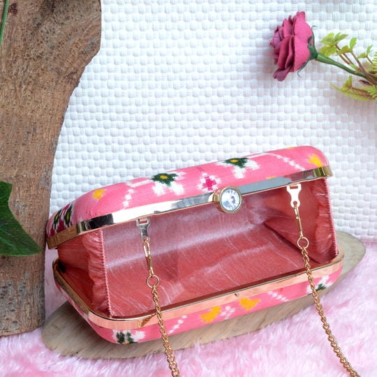 Double Ikat Patola Clutch