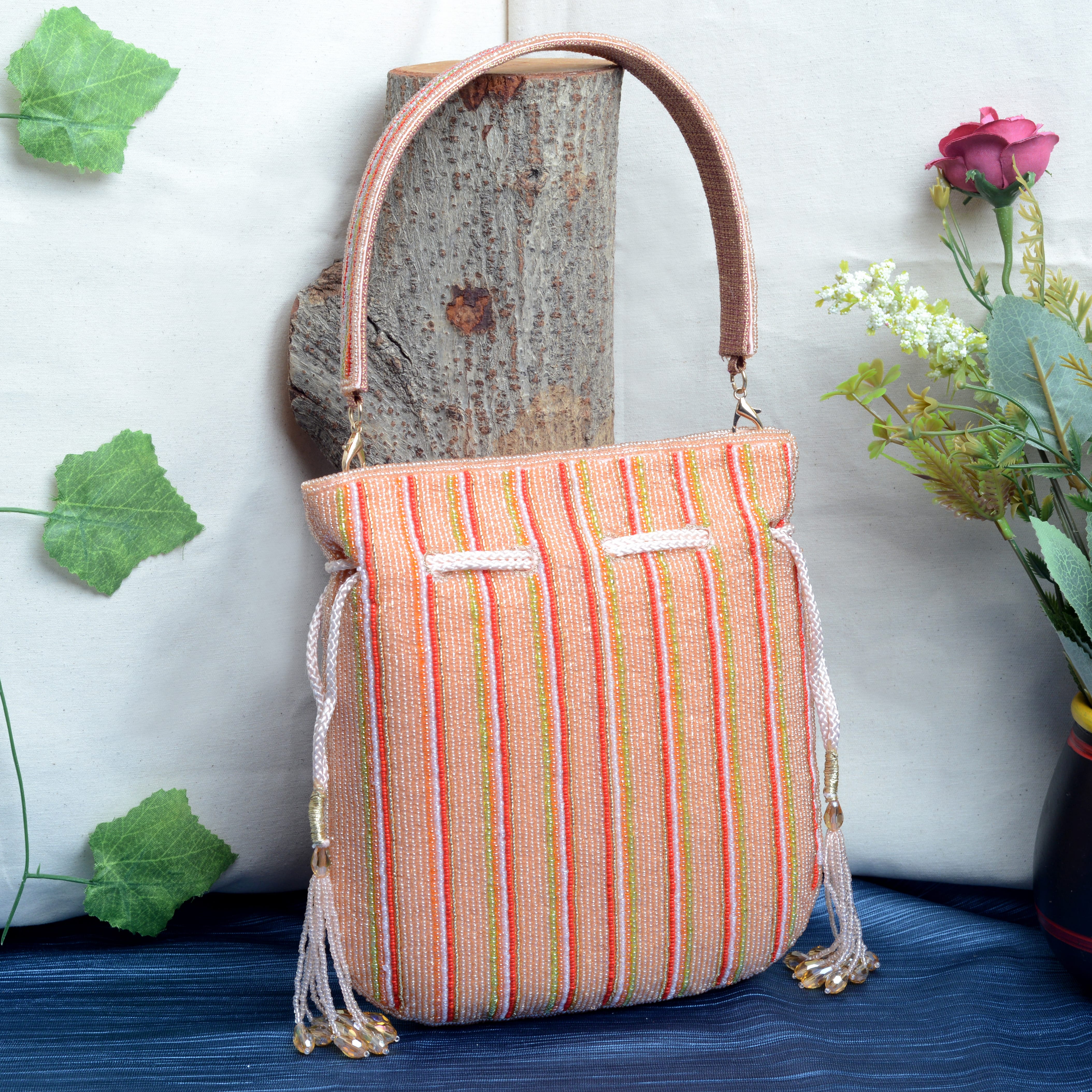 Pearl Beaded Handbag