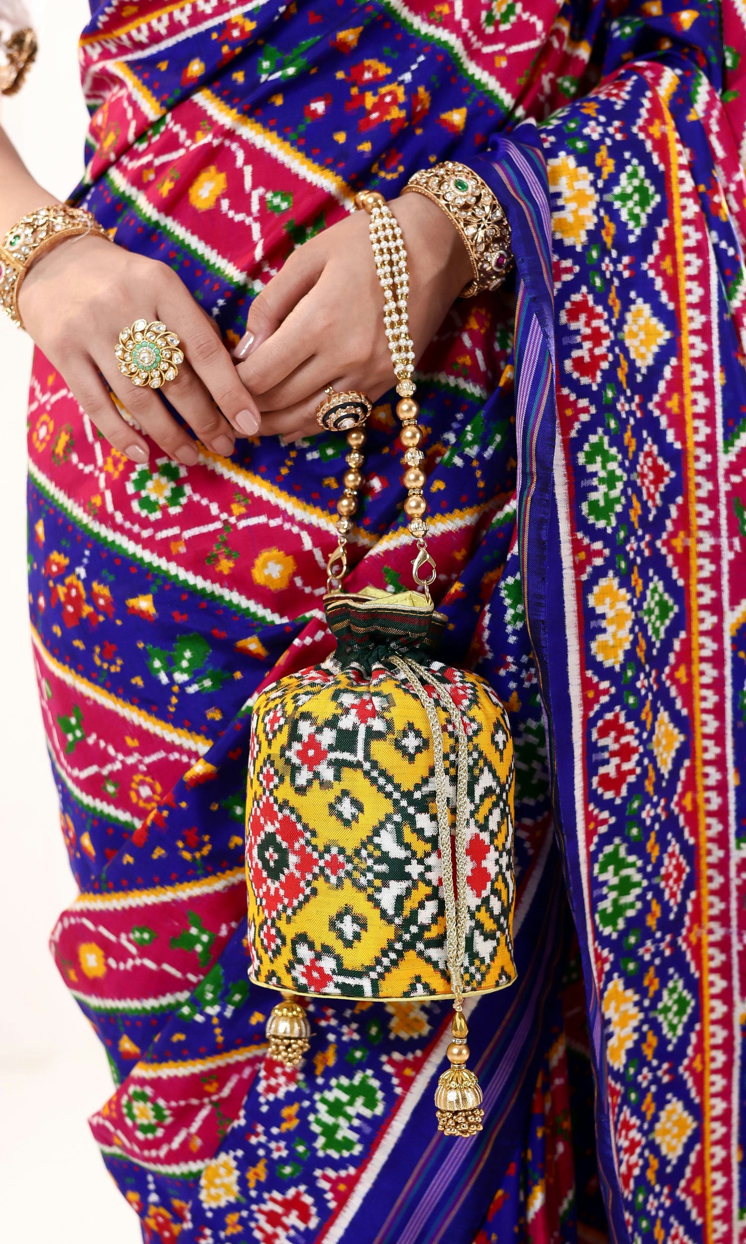 Double Ikat Patola Saree