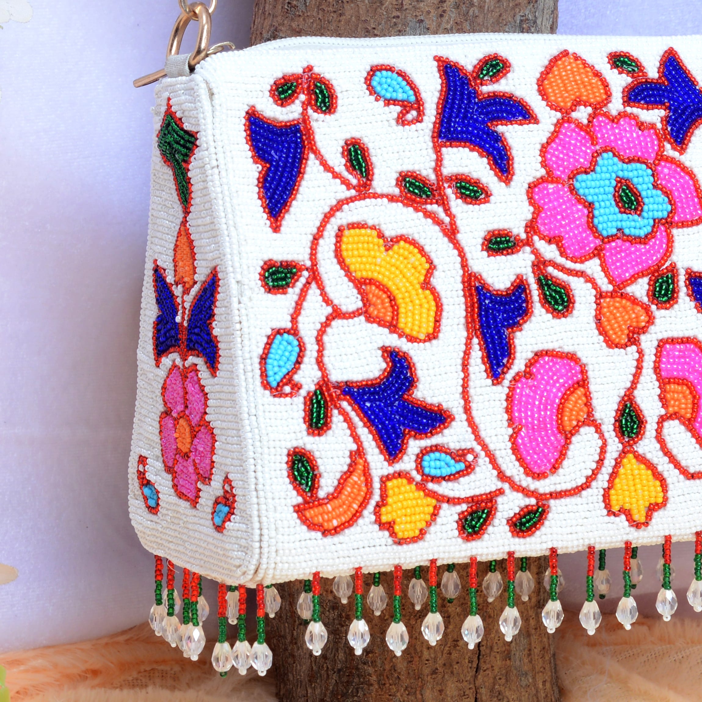 Pearl Beaded Handbag