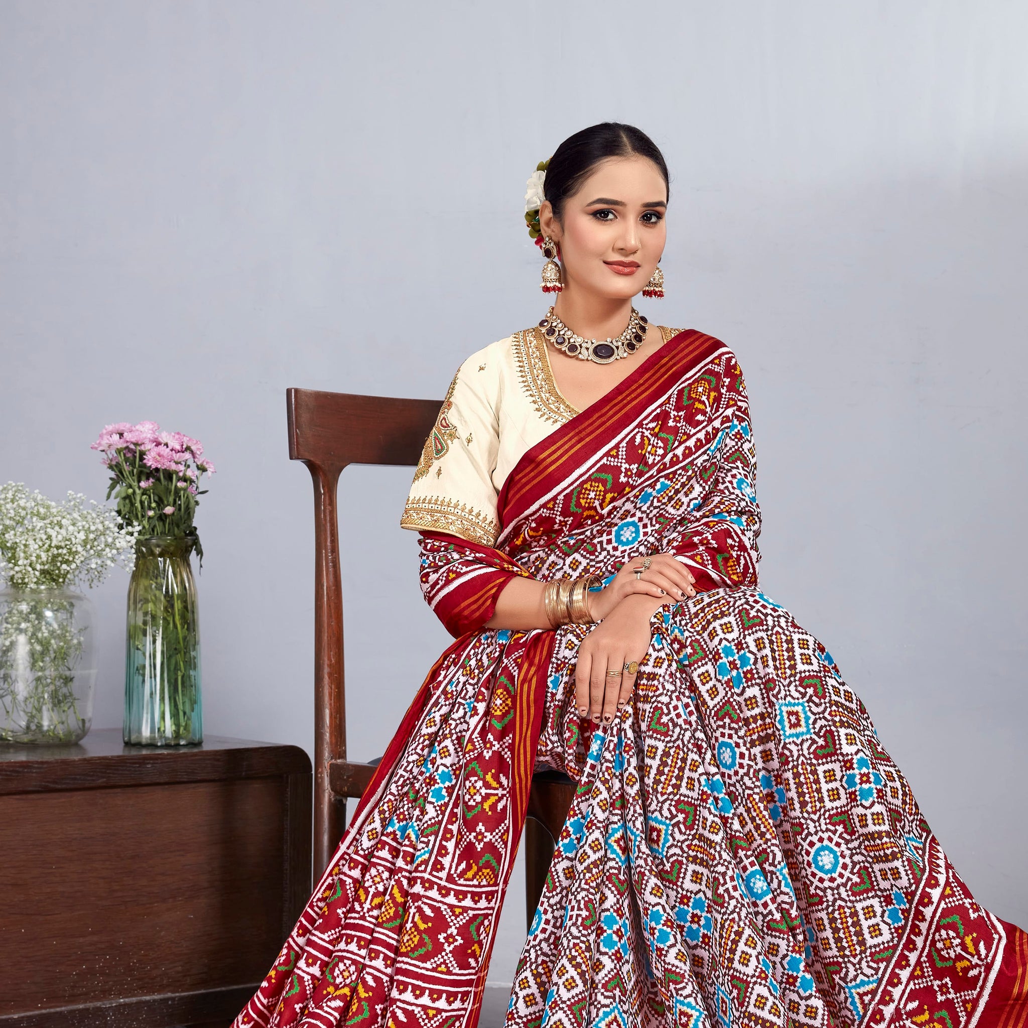 Double Ikat Patola Saree