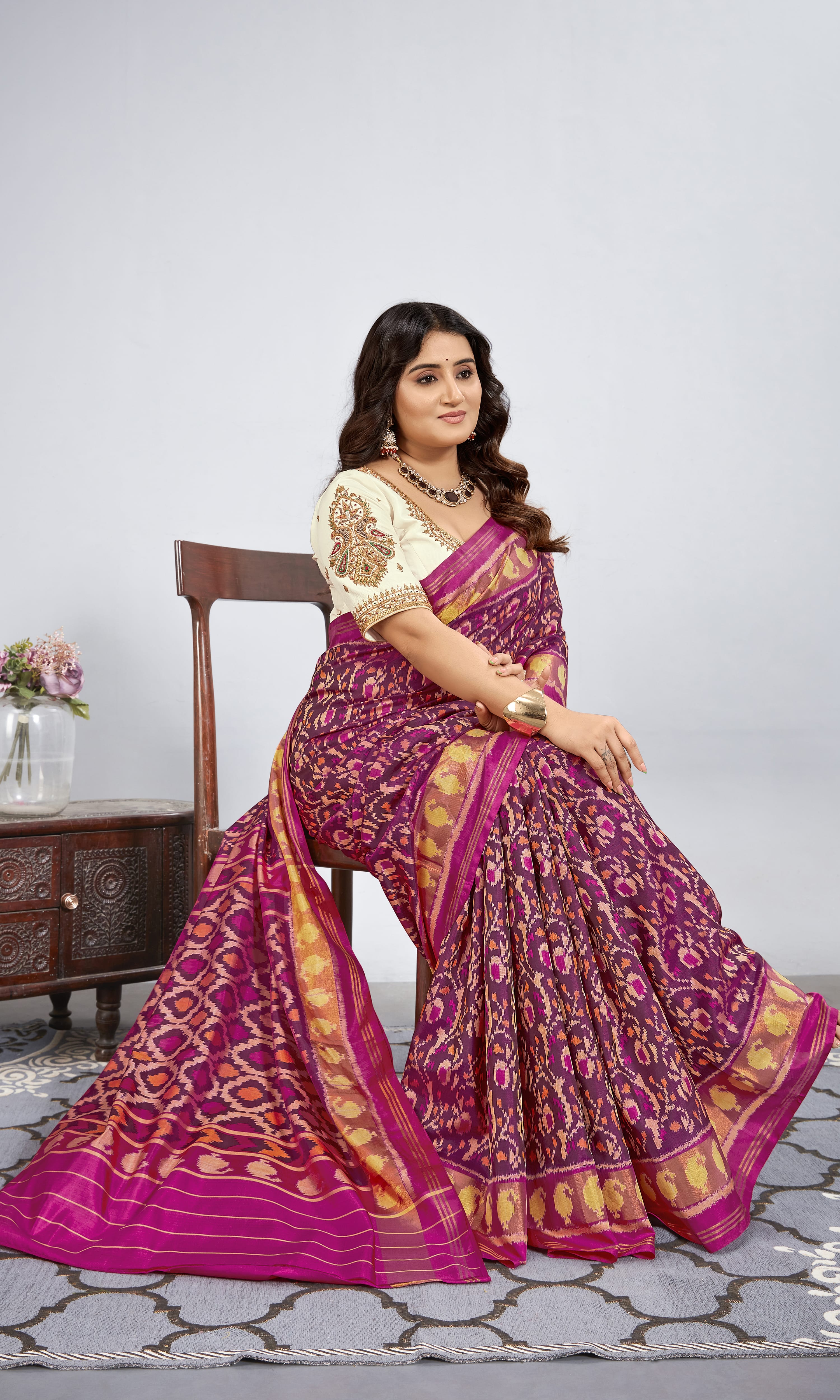 Rajkoti Patola Saree