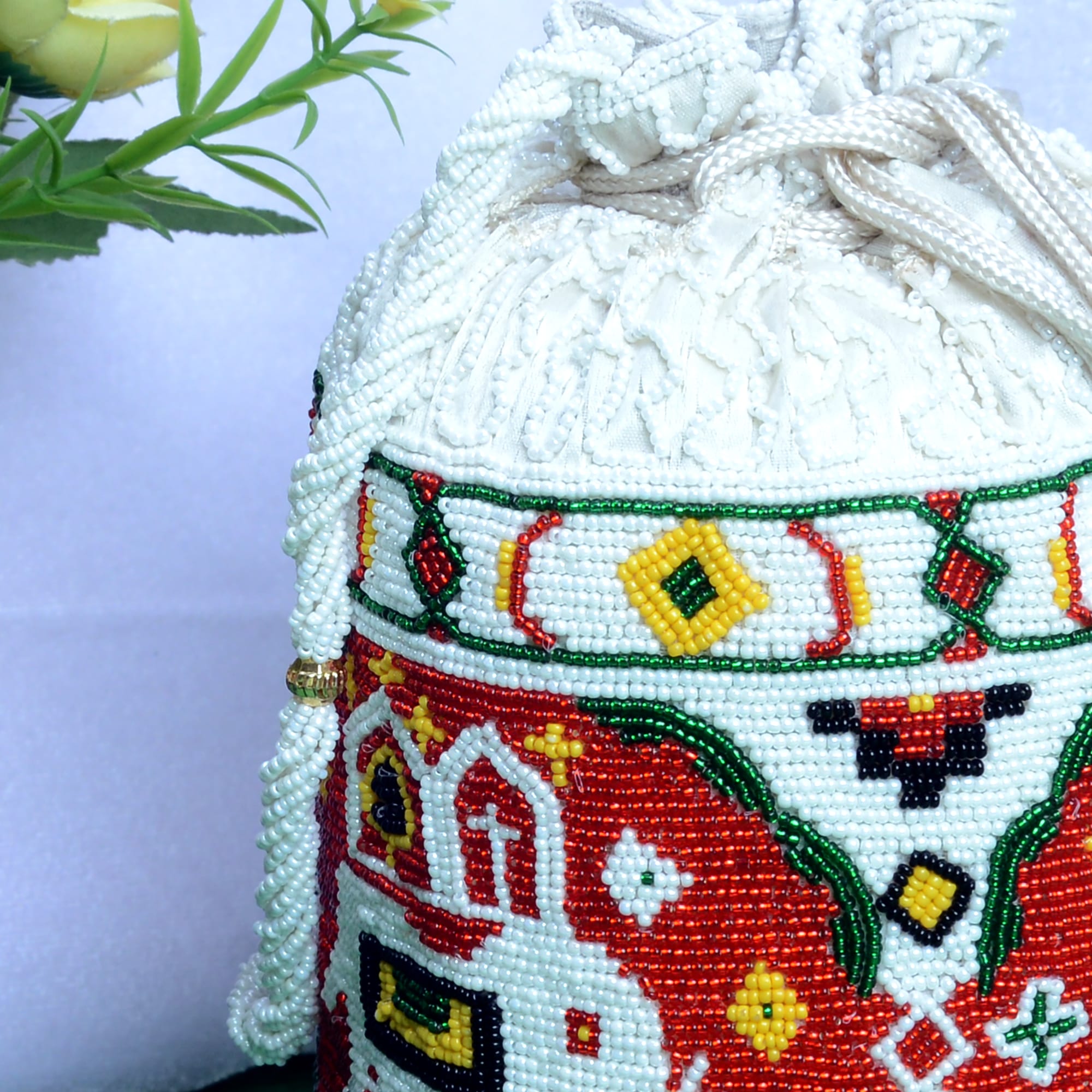 Pearl Beaded Batva