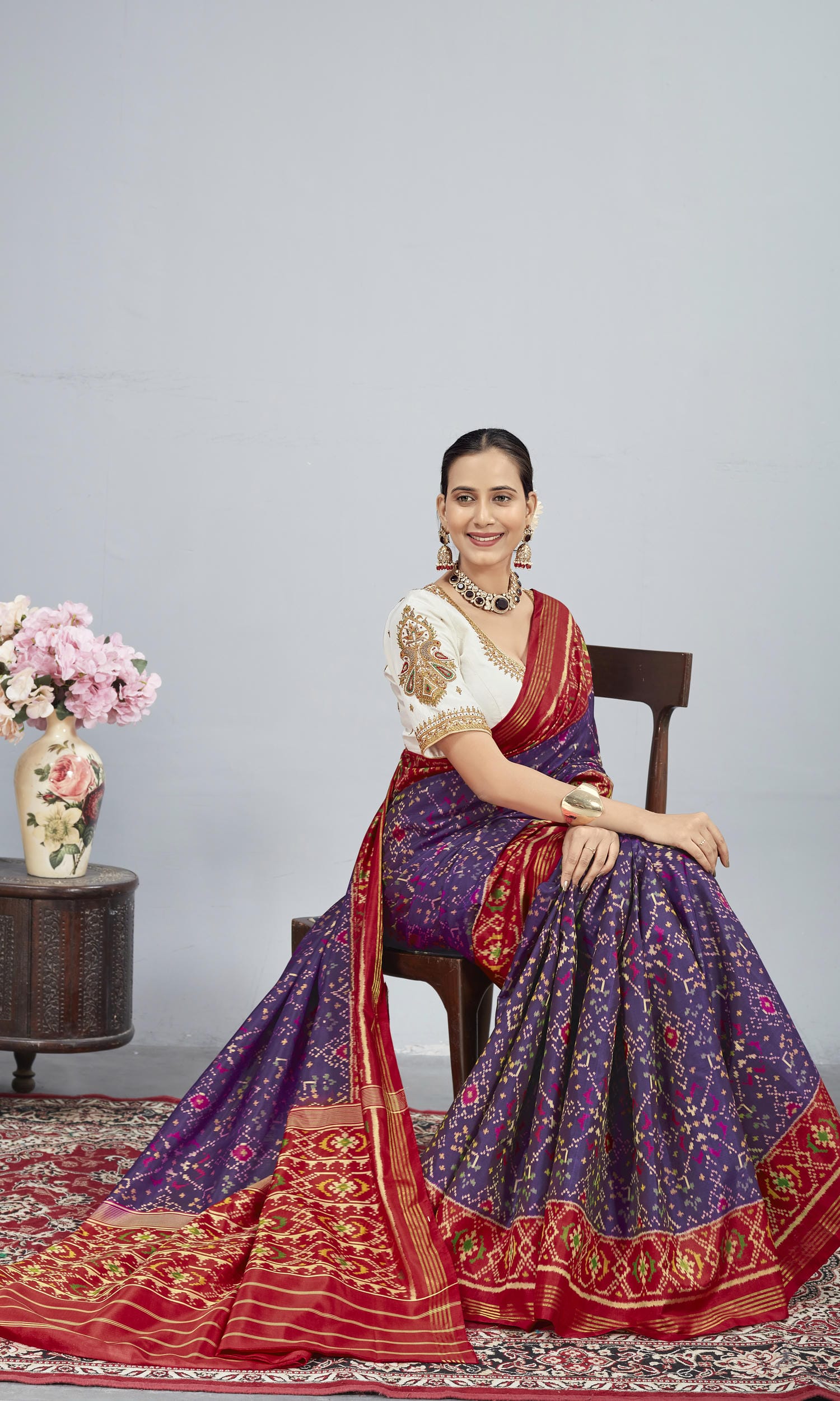 Rajkoti Patola Saree