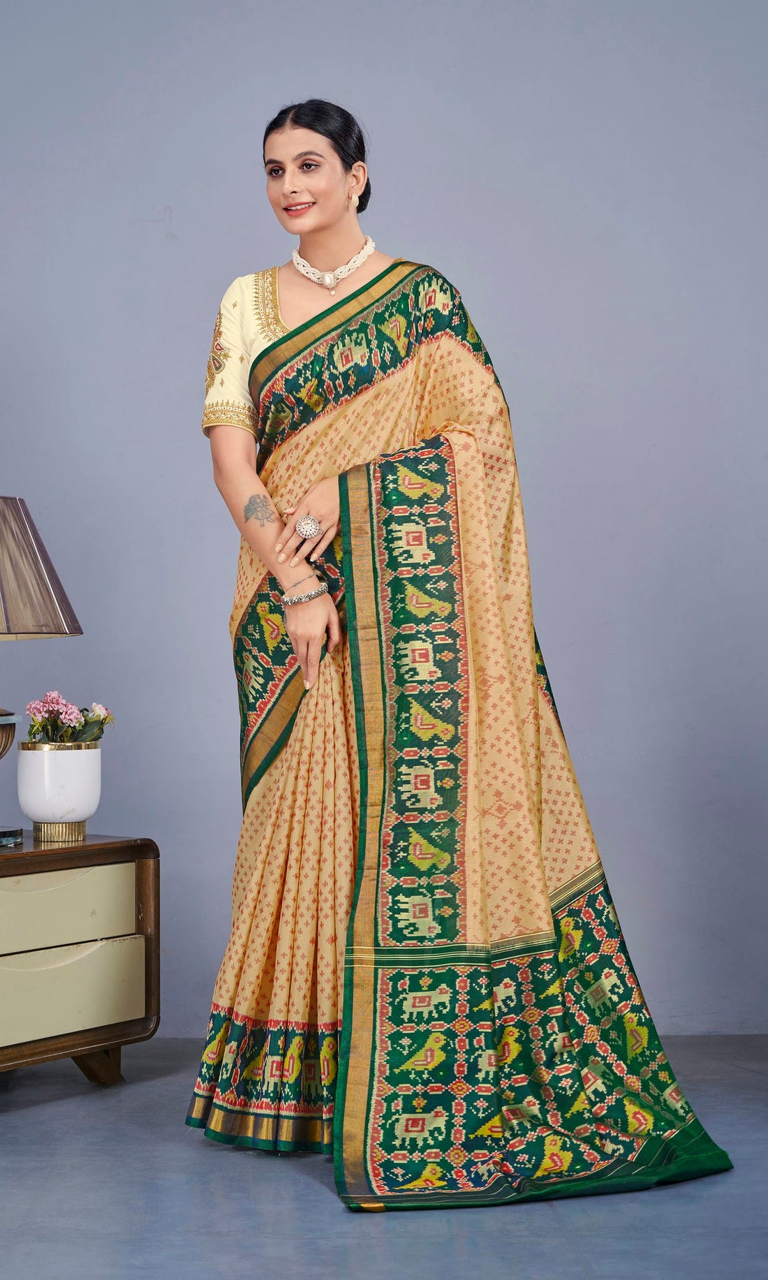 Rajkoti Patola Saree