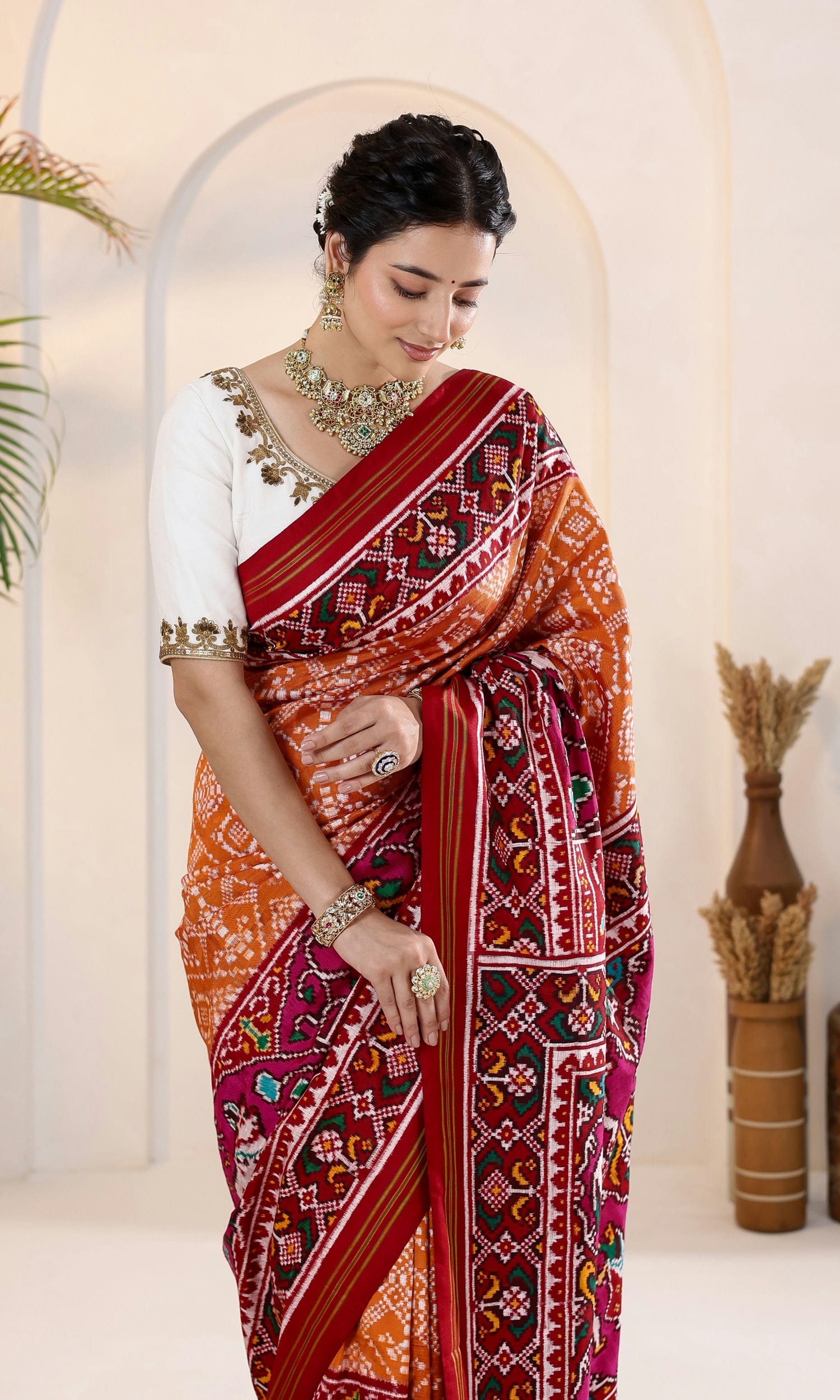 Double Ikat Patola Saree