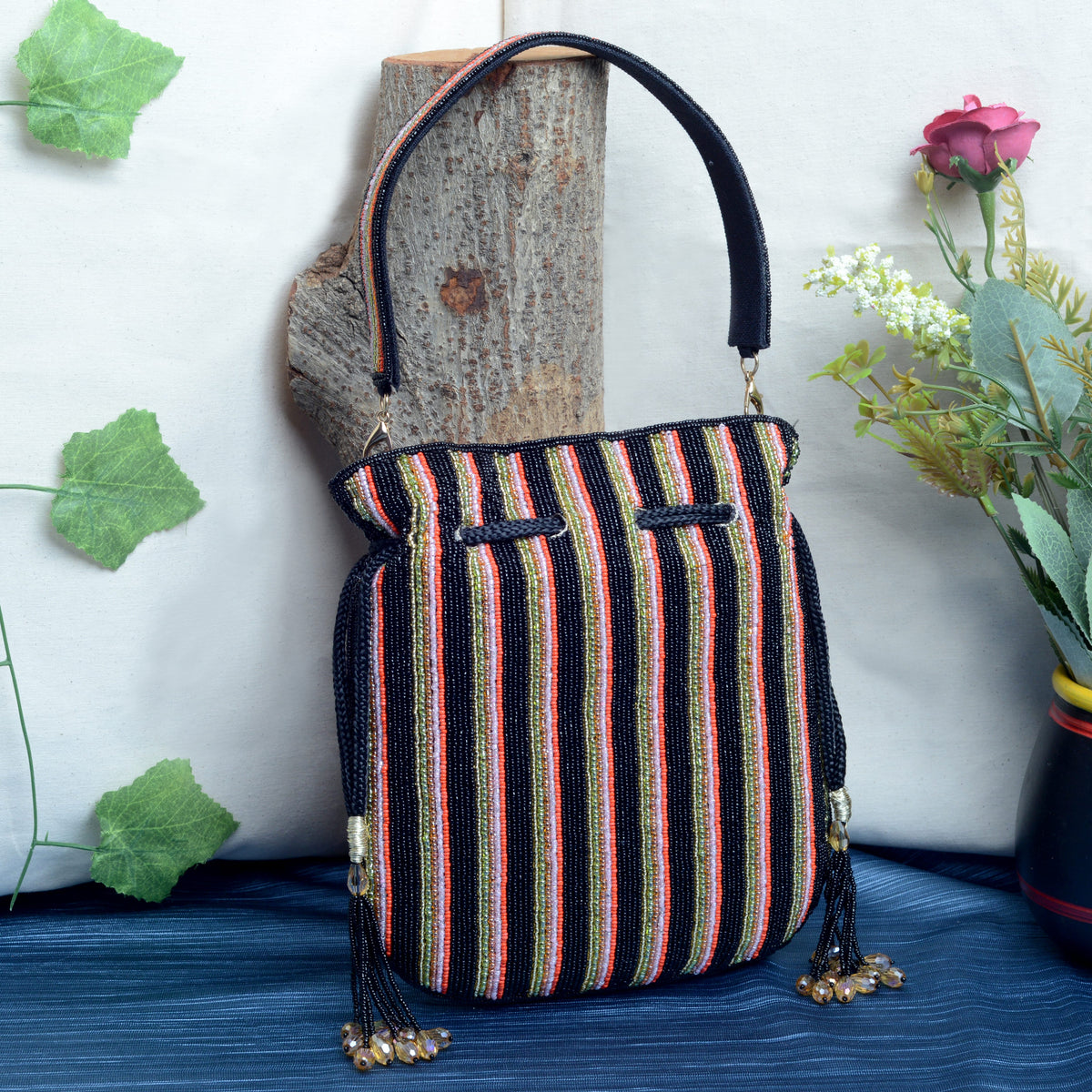 Pearl Beaded Handbag