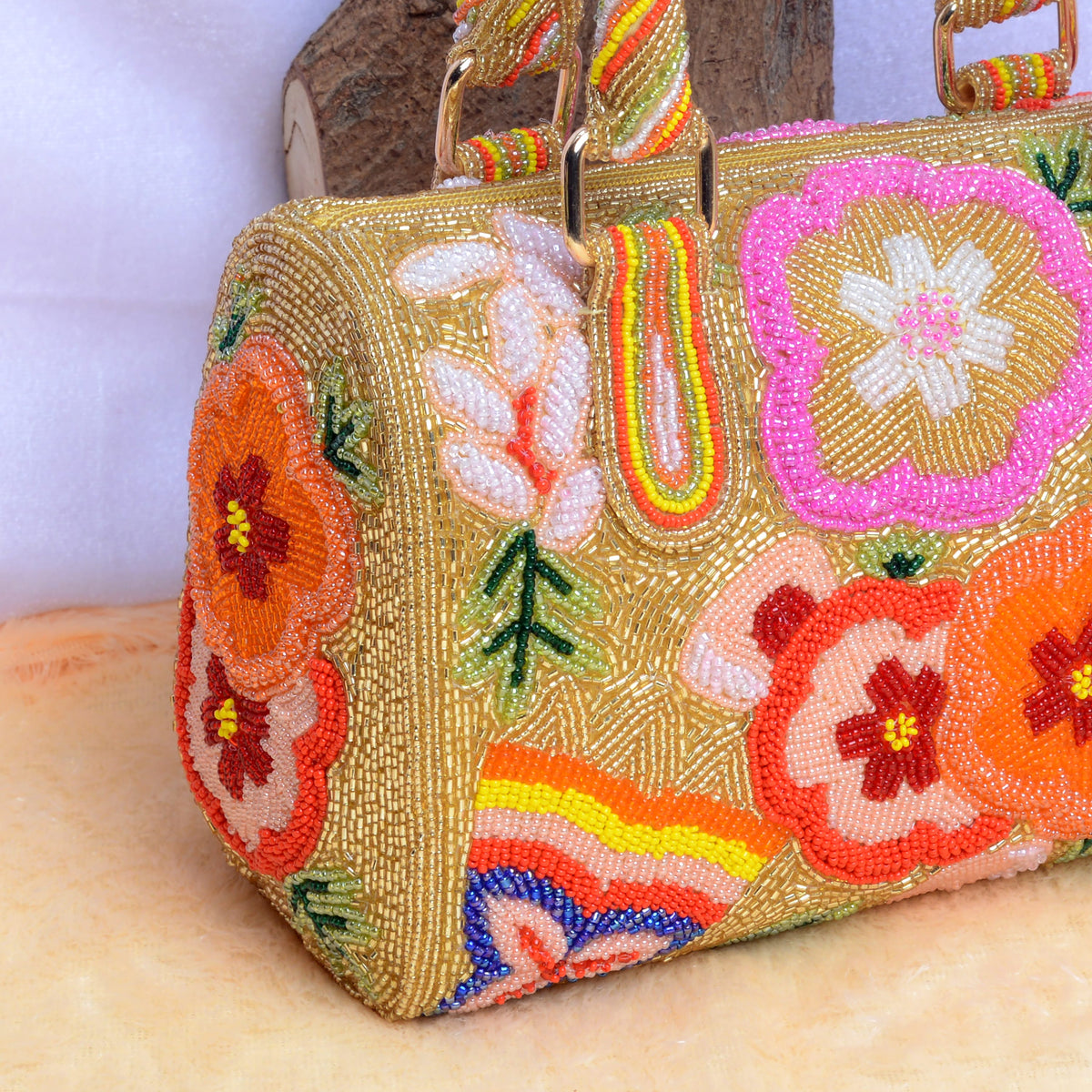 Pearl Beaded Handbag