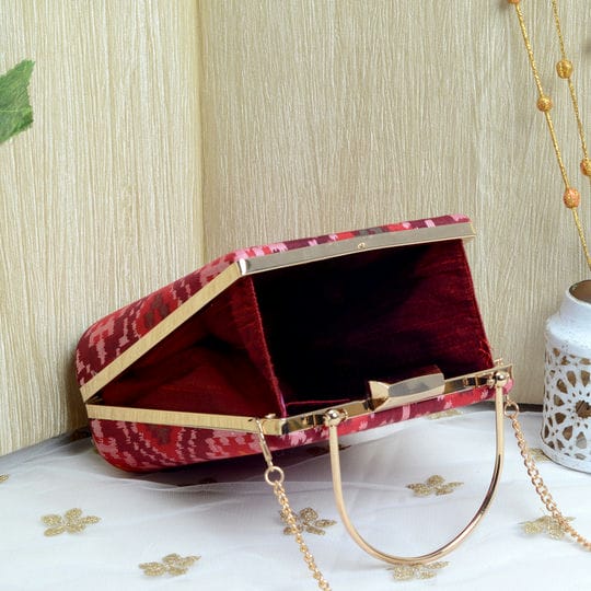 Single Ikat Patola Clutch