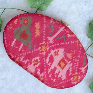 Single Ikat Patola Clutch