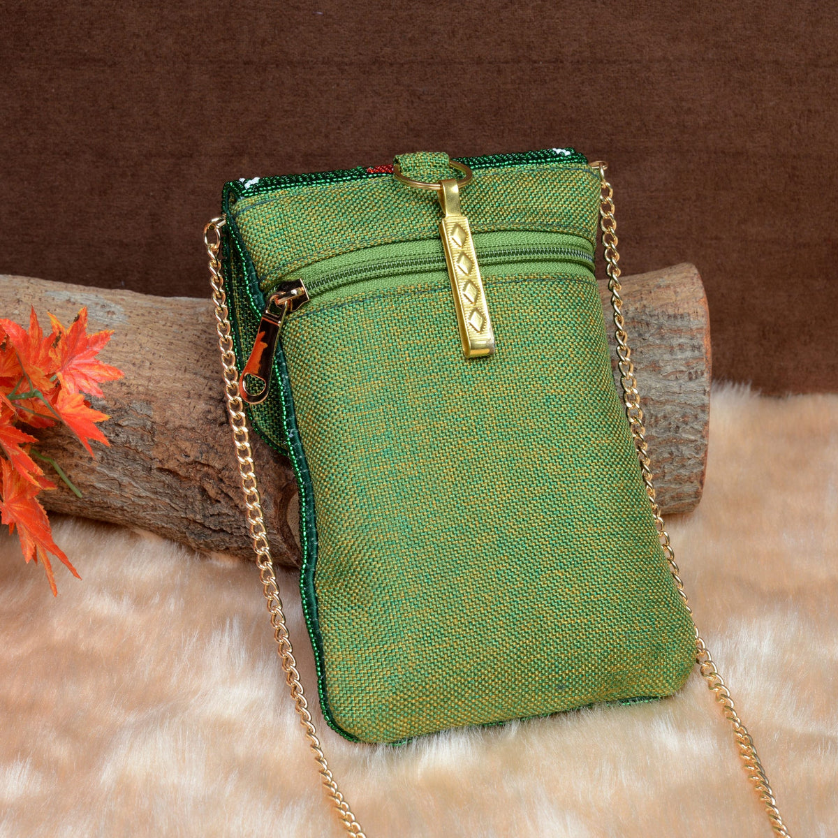 Mobile Cover Pearl Beaded Patola