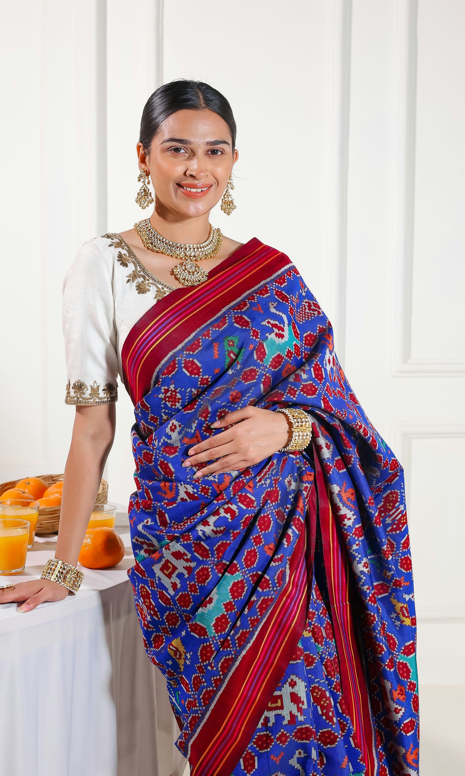 Single Ikat Patola Saree