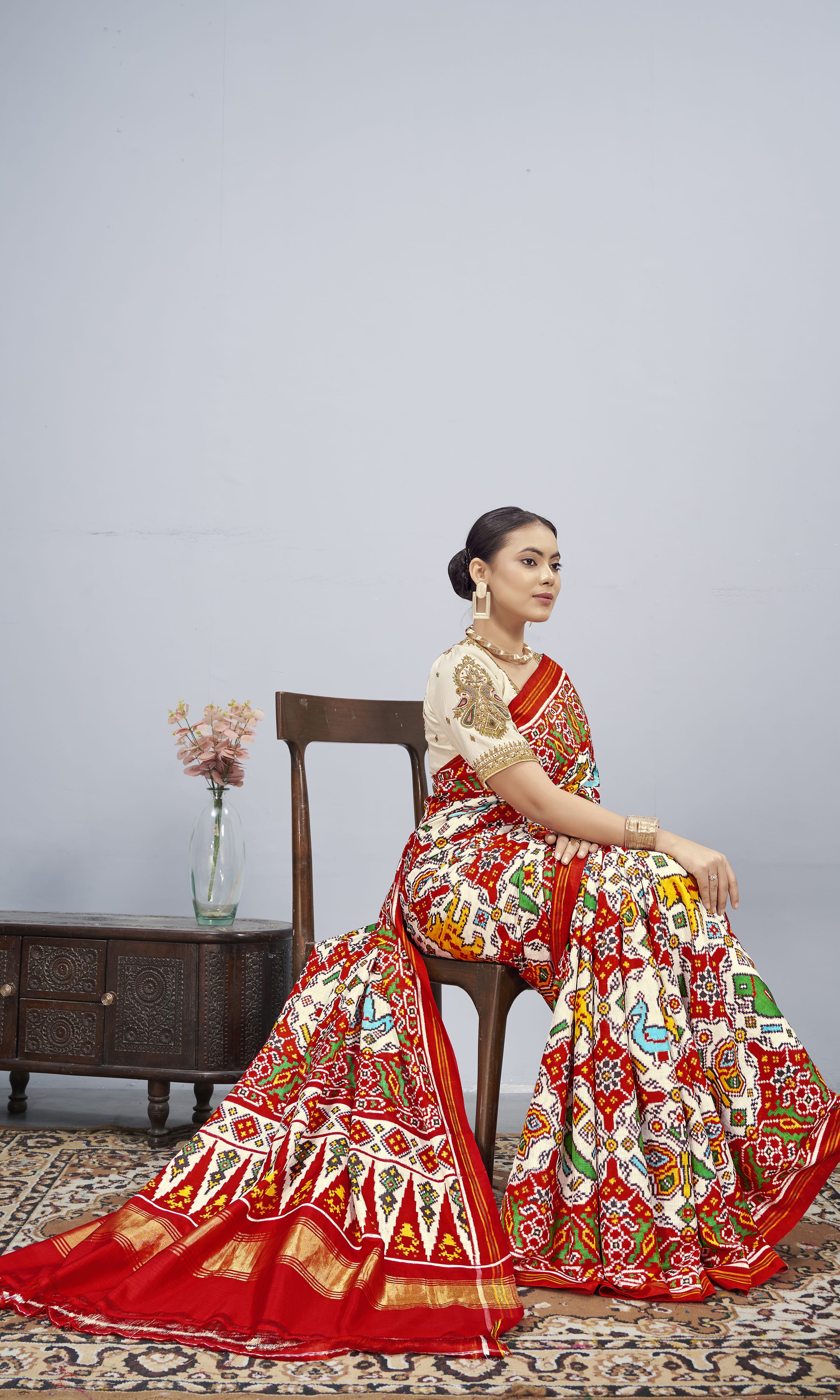 Double Ikat Patola Saree