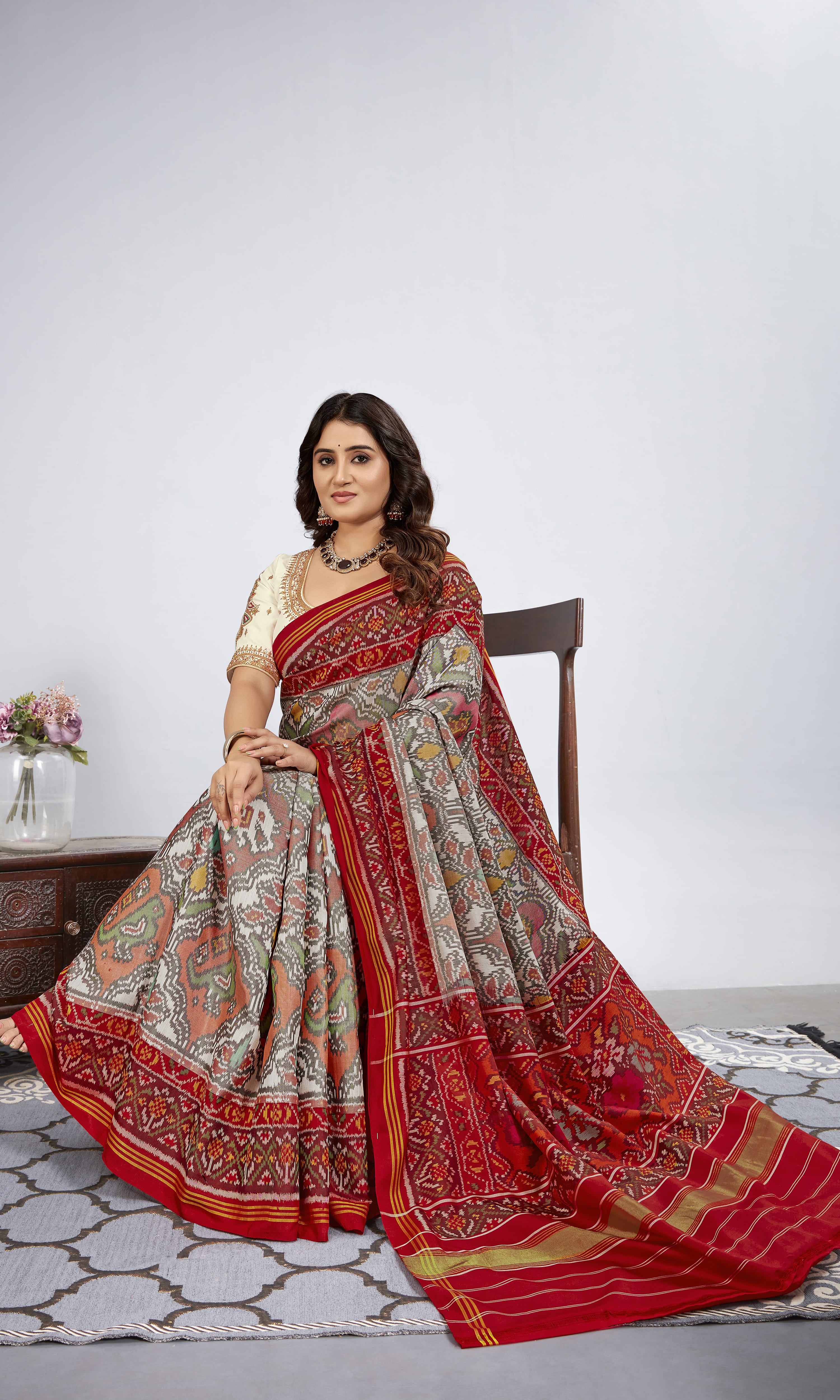 Single Ikat Patola Saree