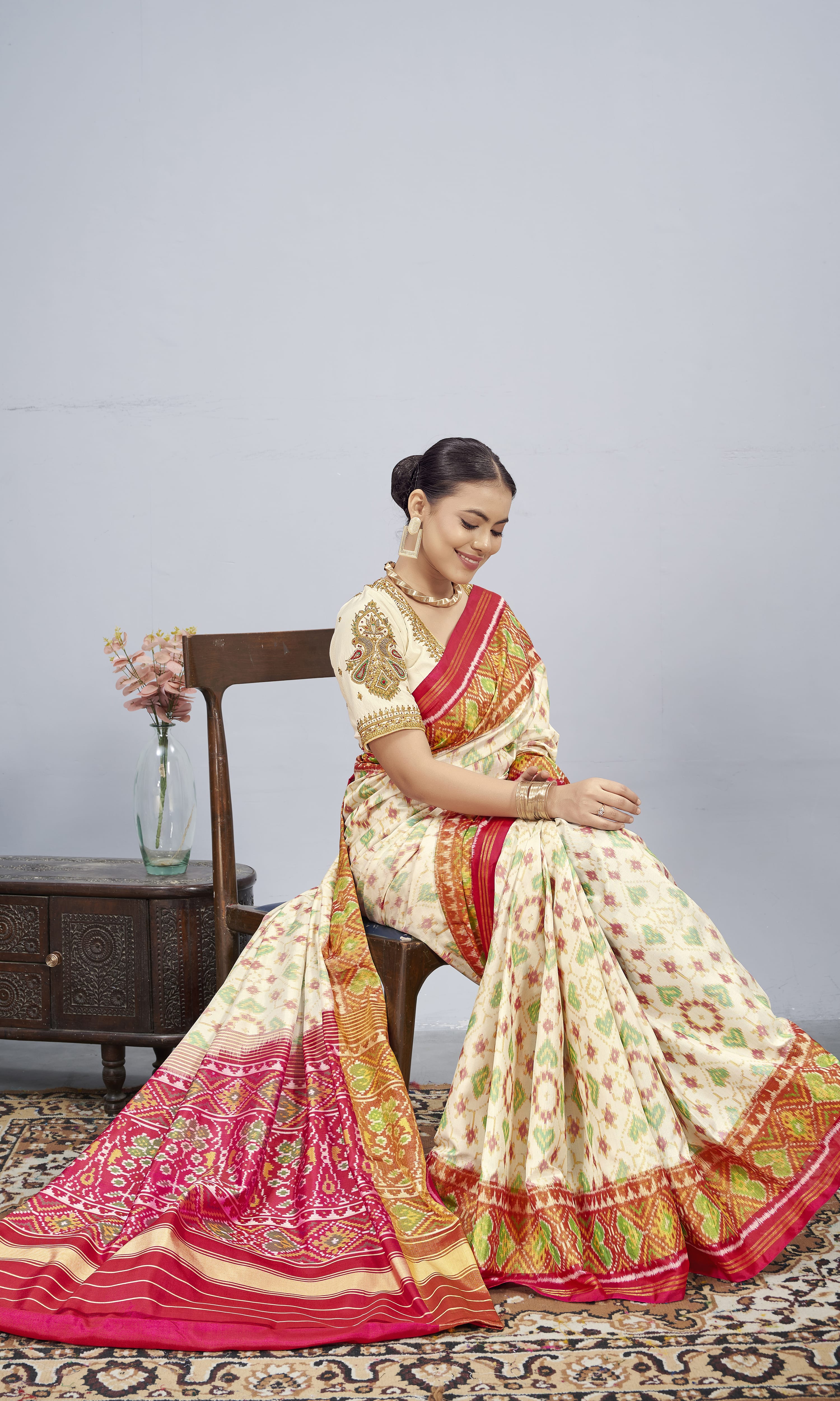 Rajkoti Patola Saree
