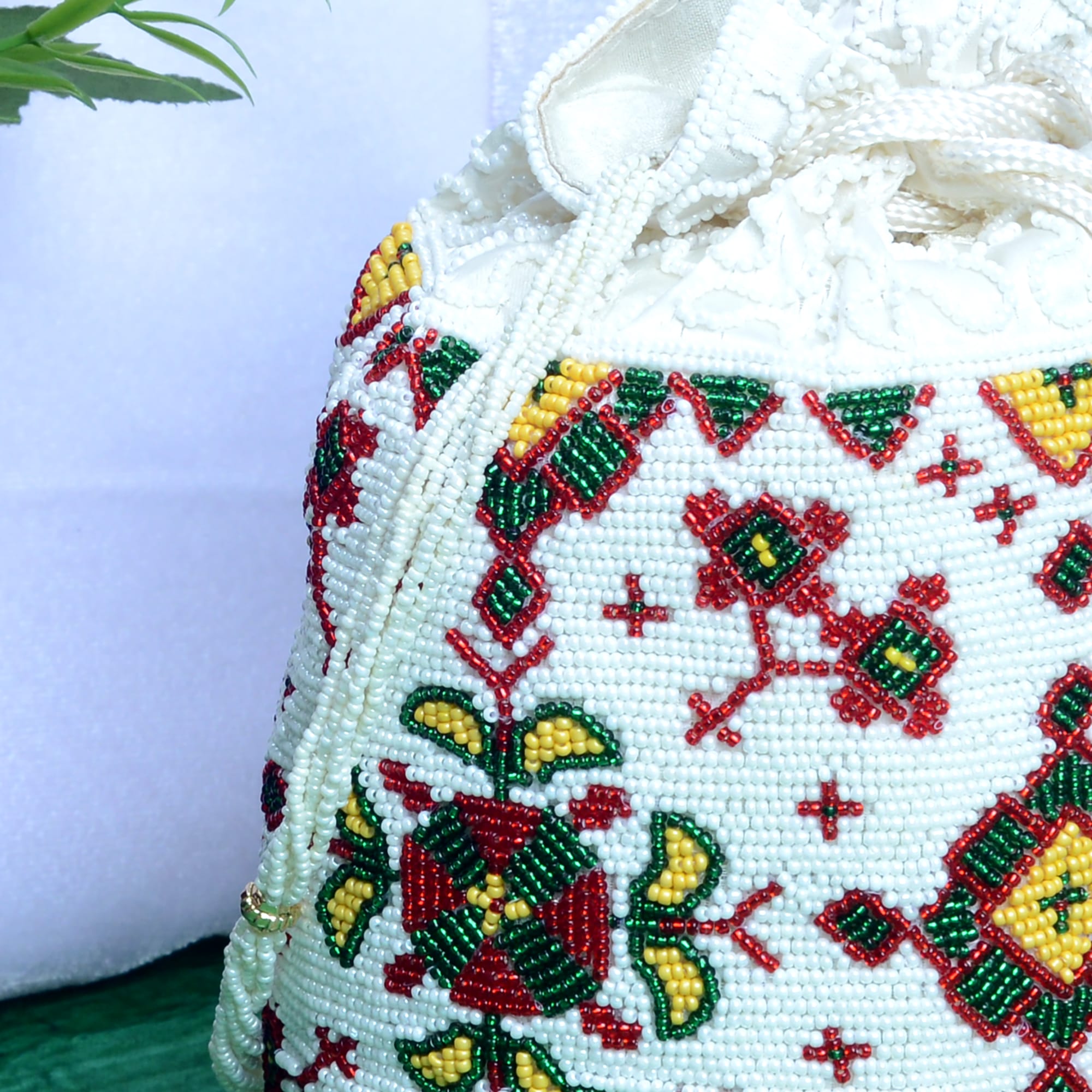 Pearl Beaded Batva