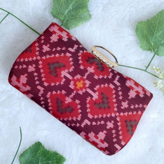 Single Ikat Patola Clutch