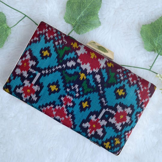 Single Ikat Patola Clutch
