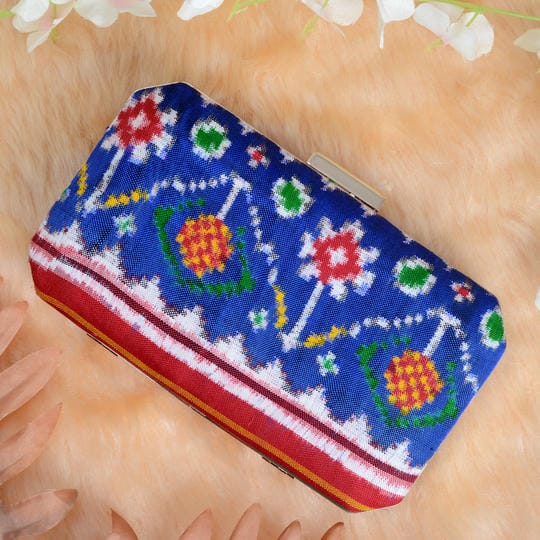 Double Ikat Patola Clutch