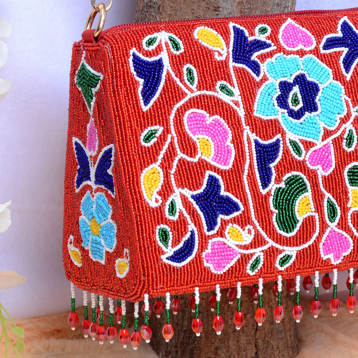 Pearl Beaded Handbag