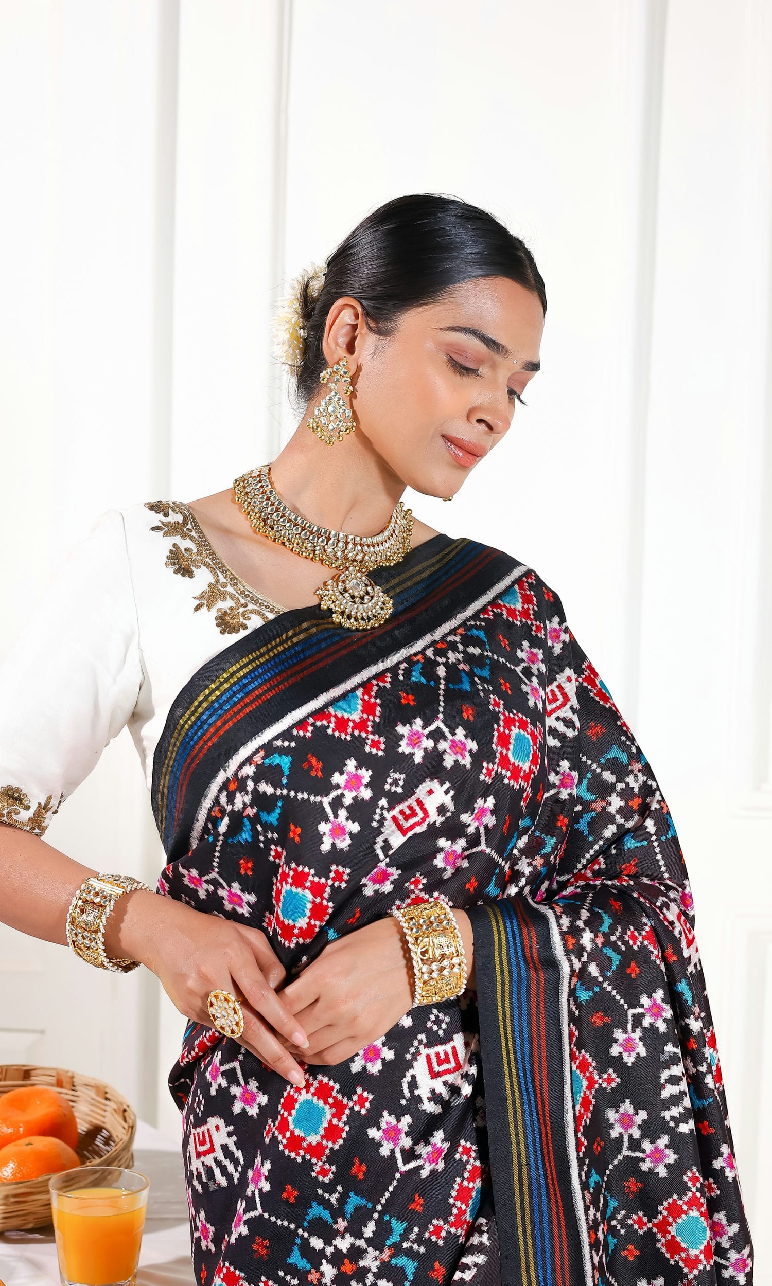 Double Ikat Patola Saree