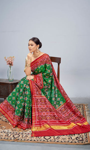 Single Ikat Patola Saree
