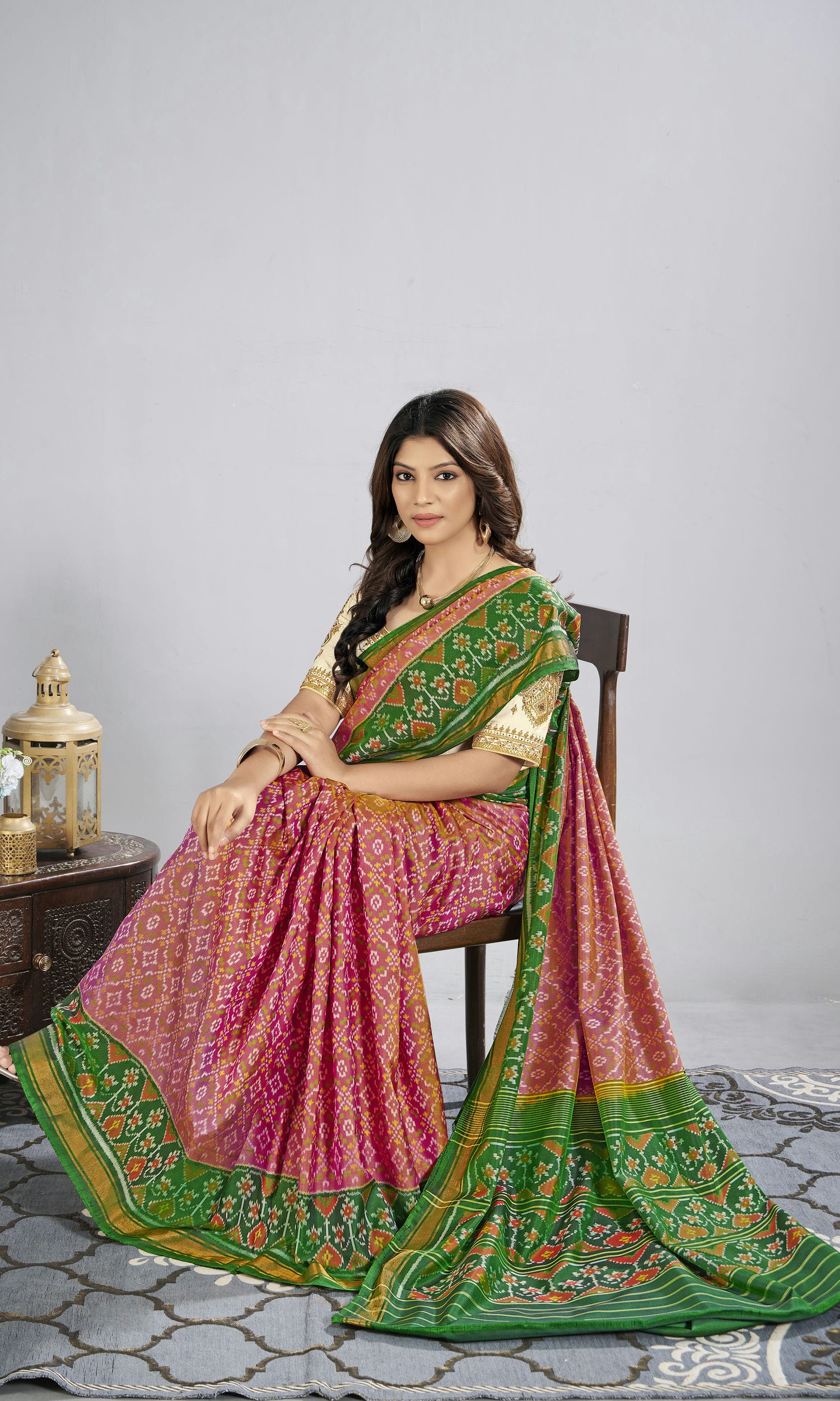 Rajkoti Patola Saree