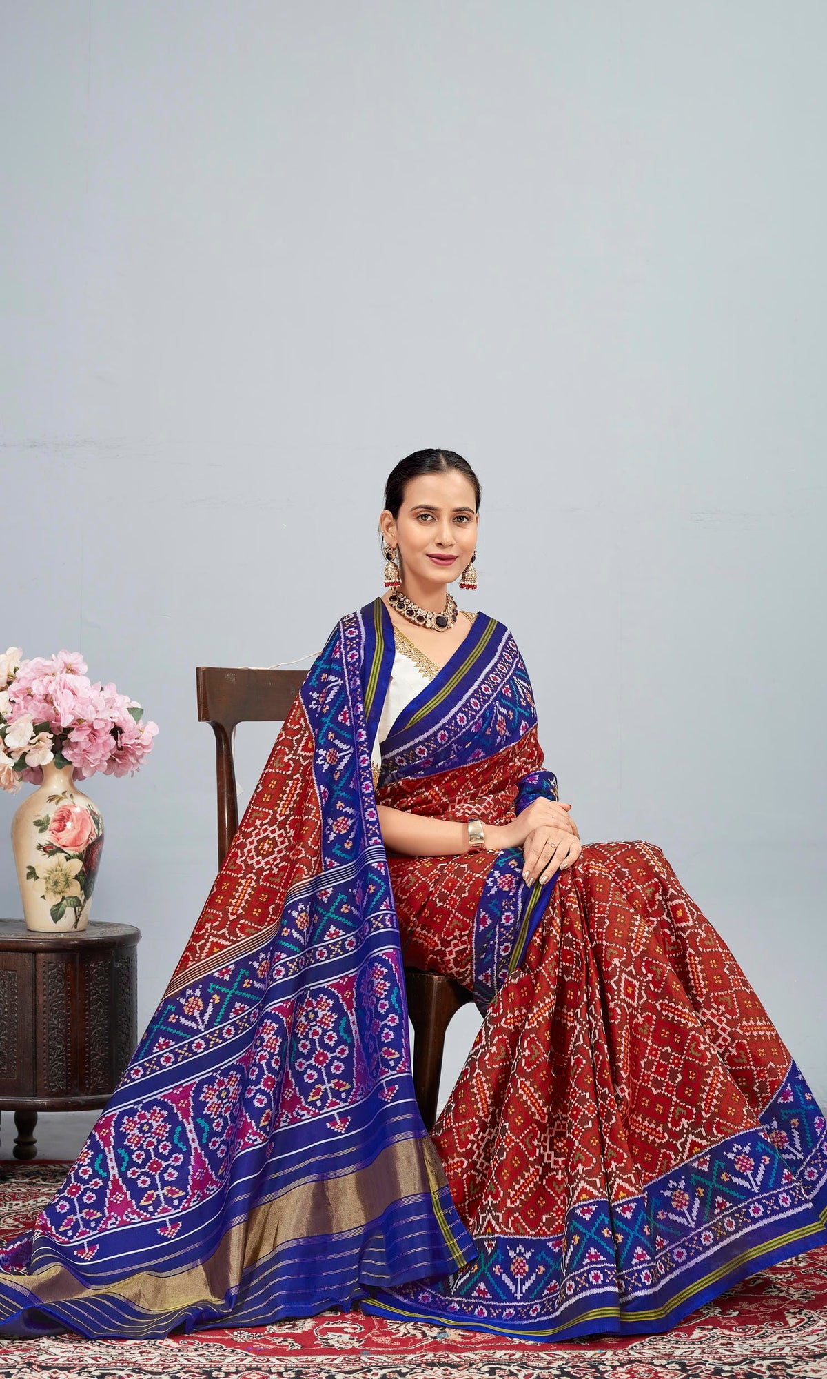 Single Ikat Patola Saree