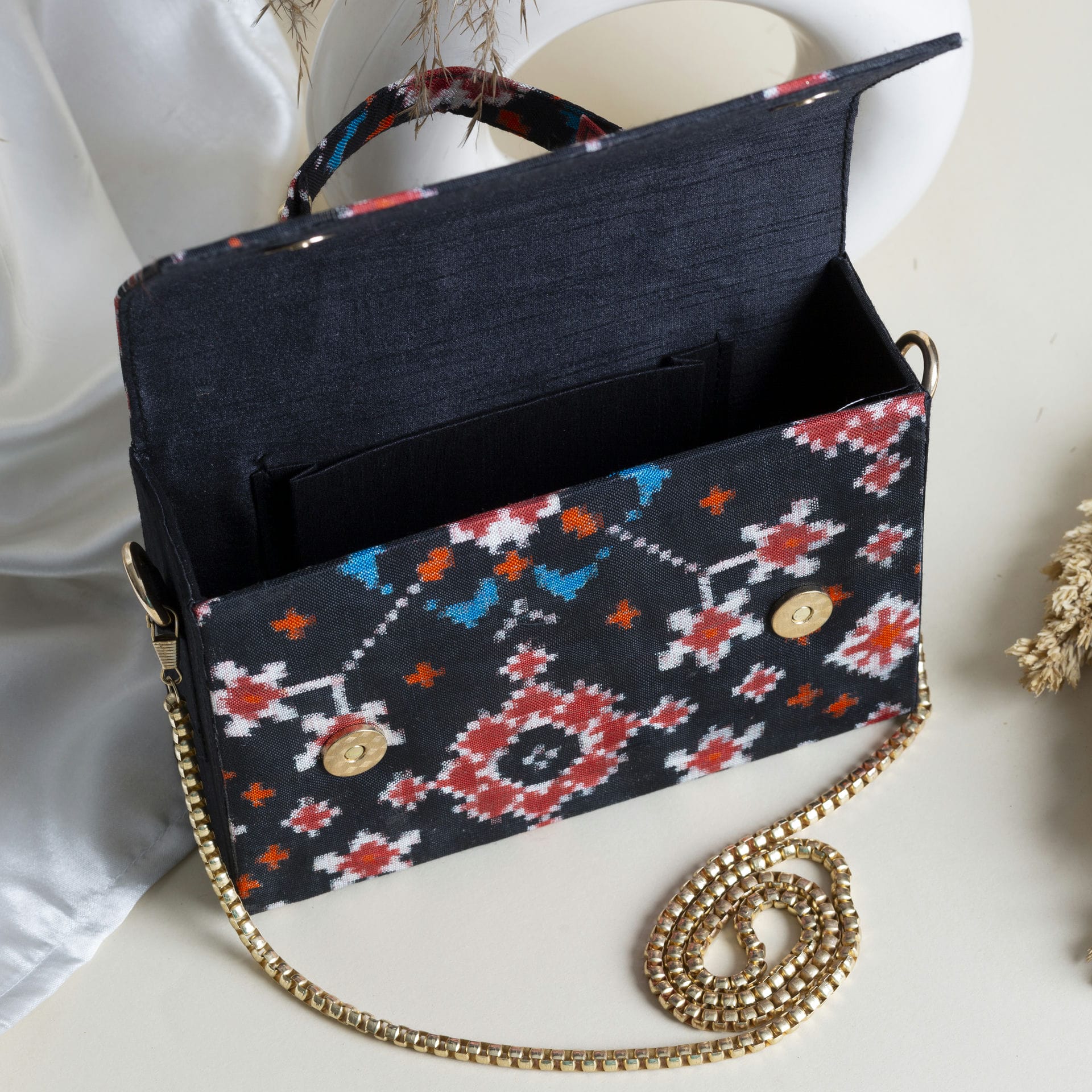 Moti Patola Beaded Batva Handbag
