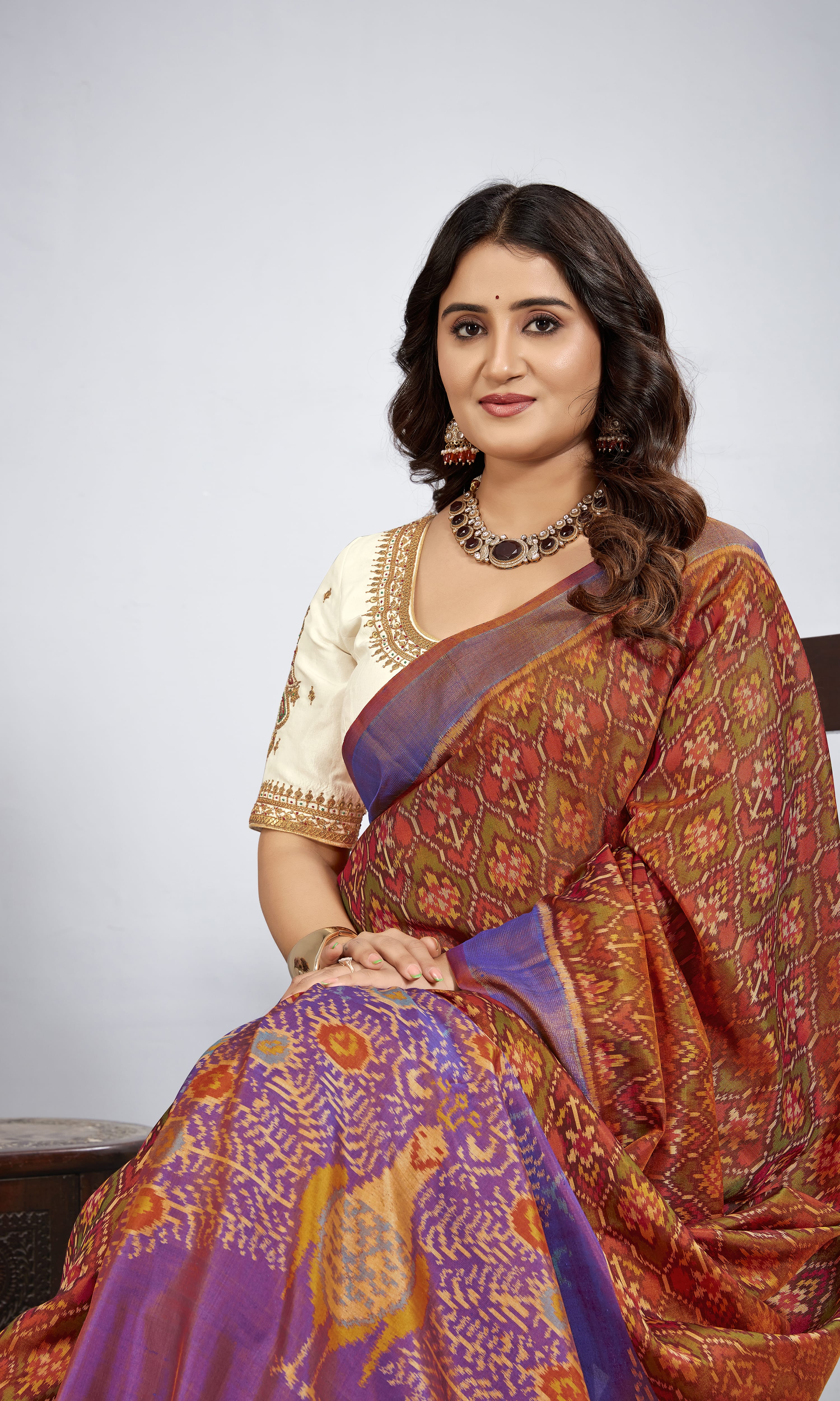 Rajkoti Patola Saree