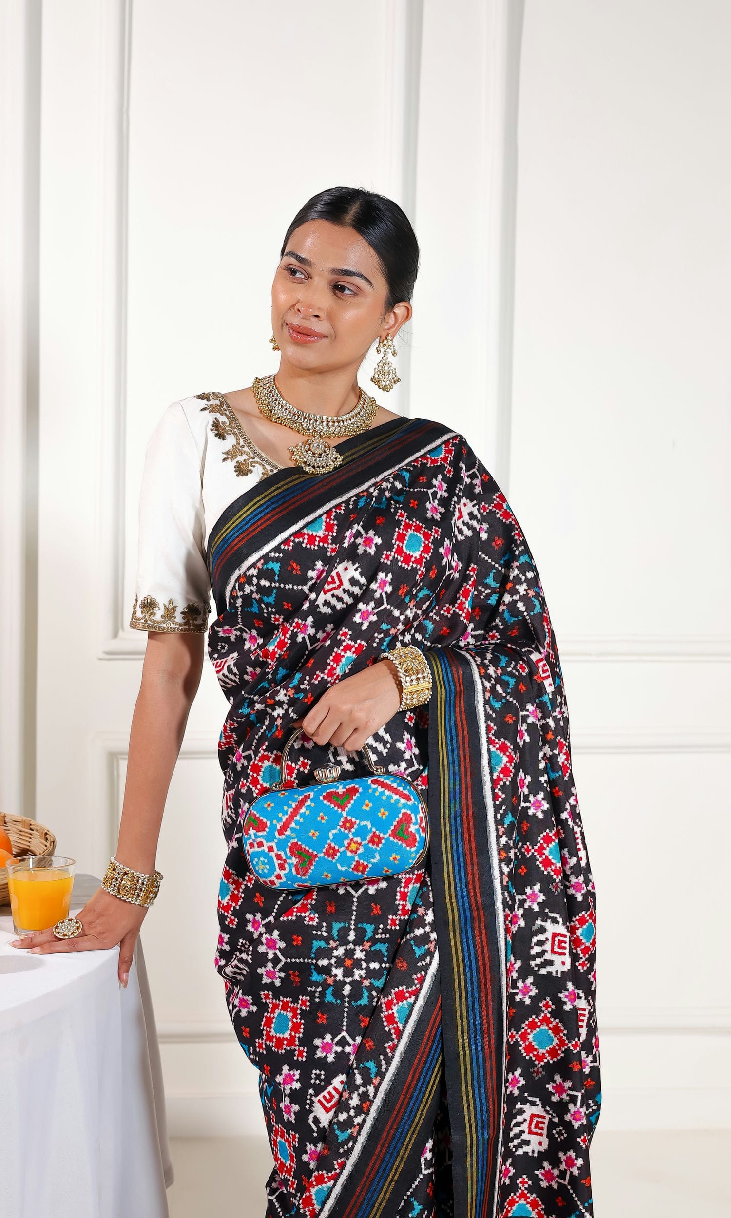 Double Ikat Patola Saree