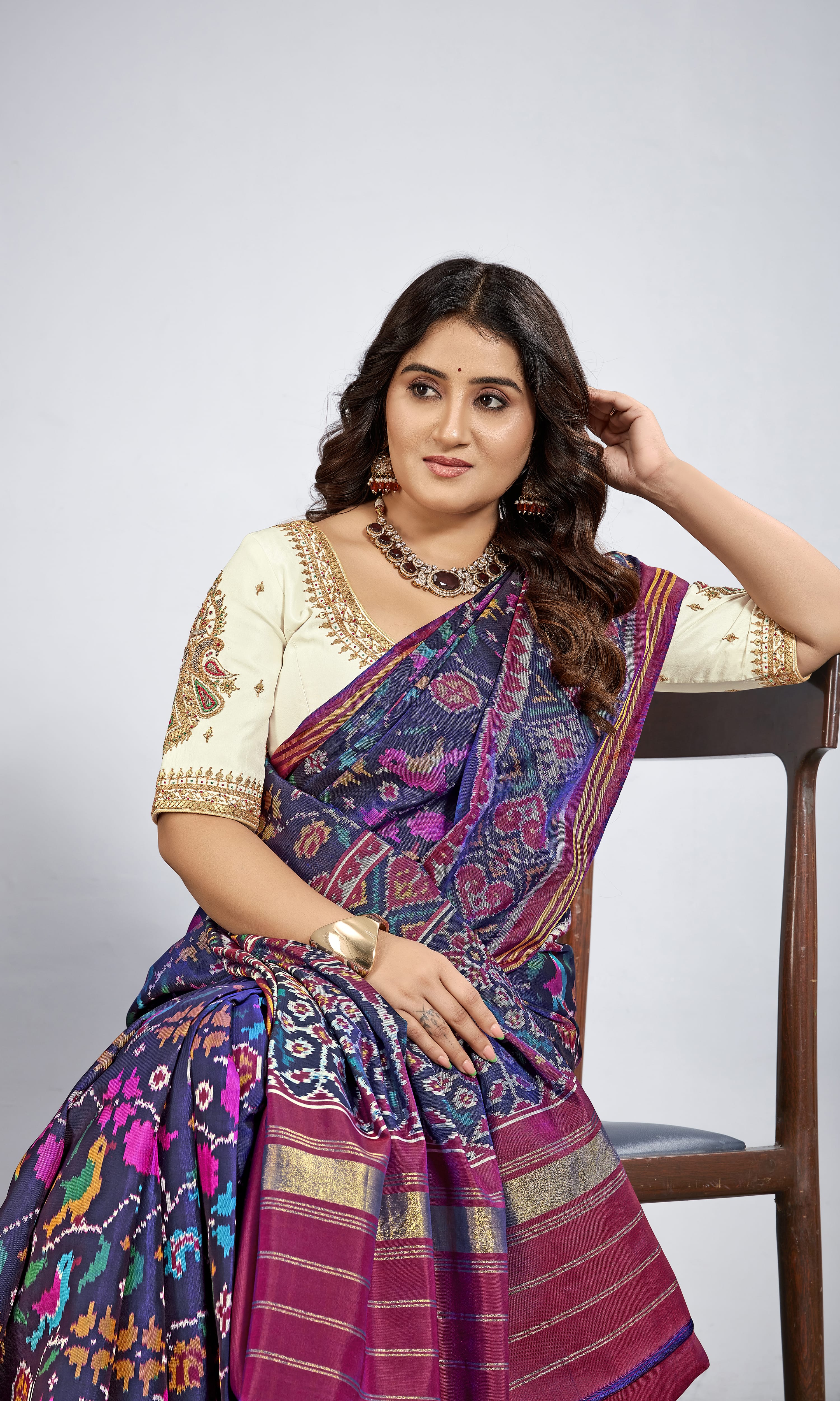 Single Ikat Patola Saree