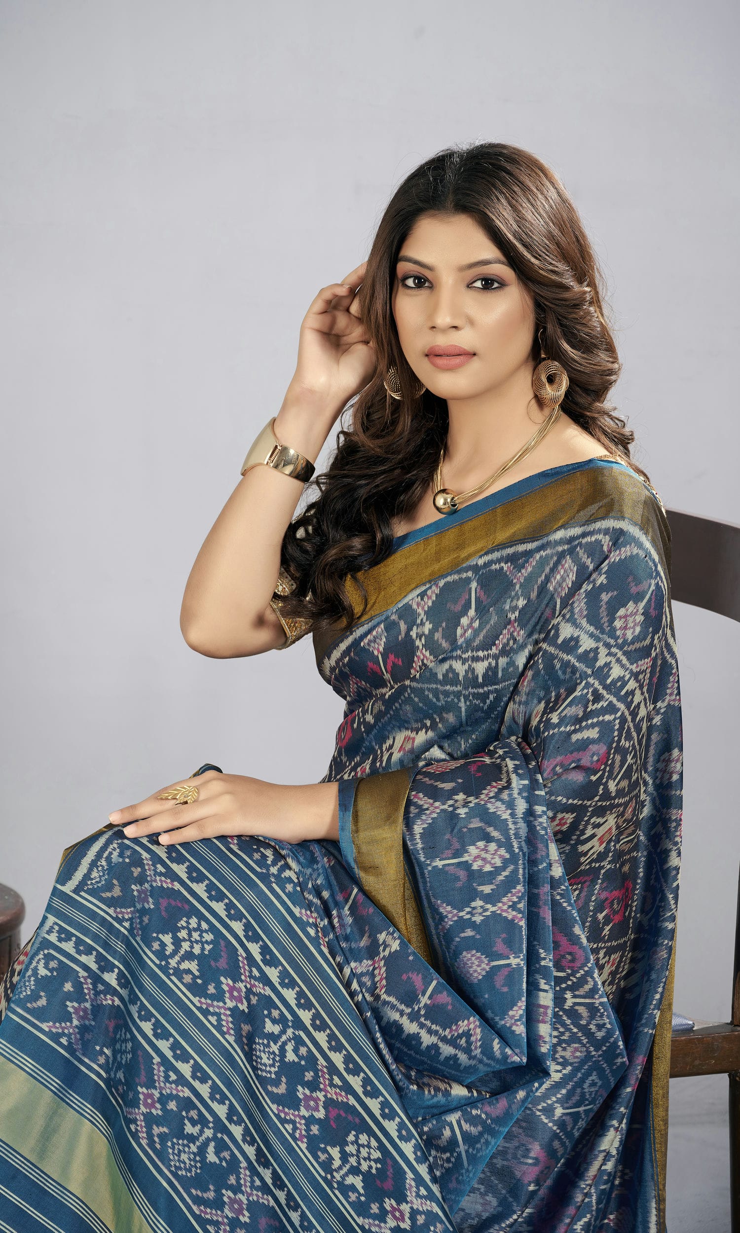 Rajkoti Patola Saree