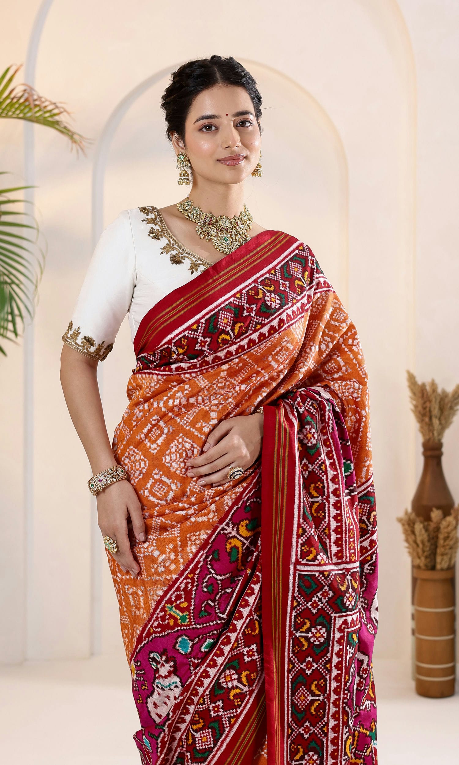 Double Ikat Patola Saree