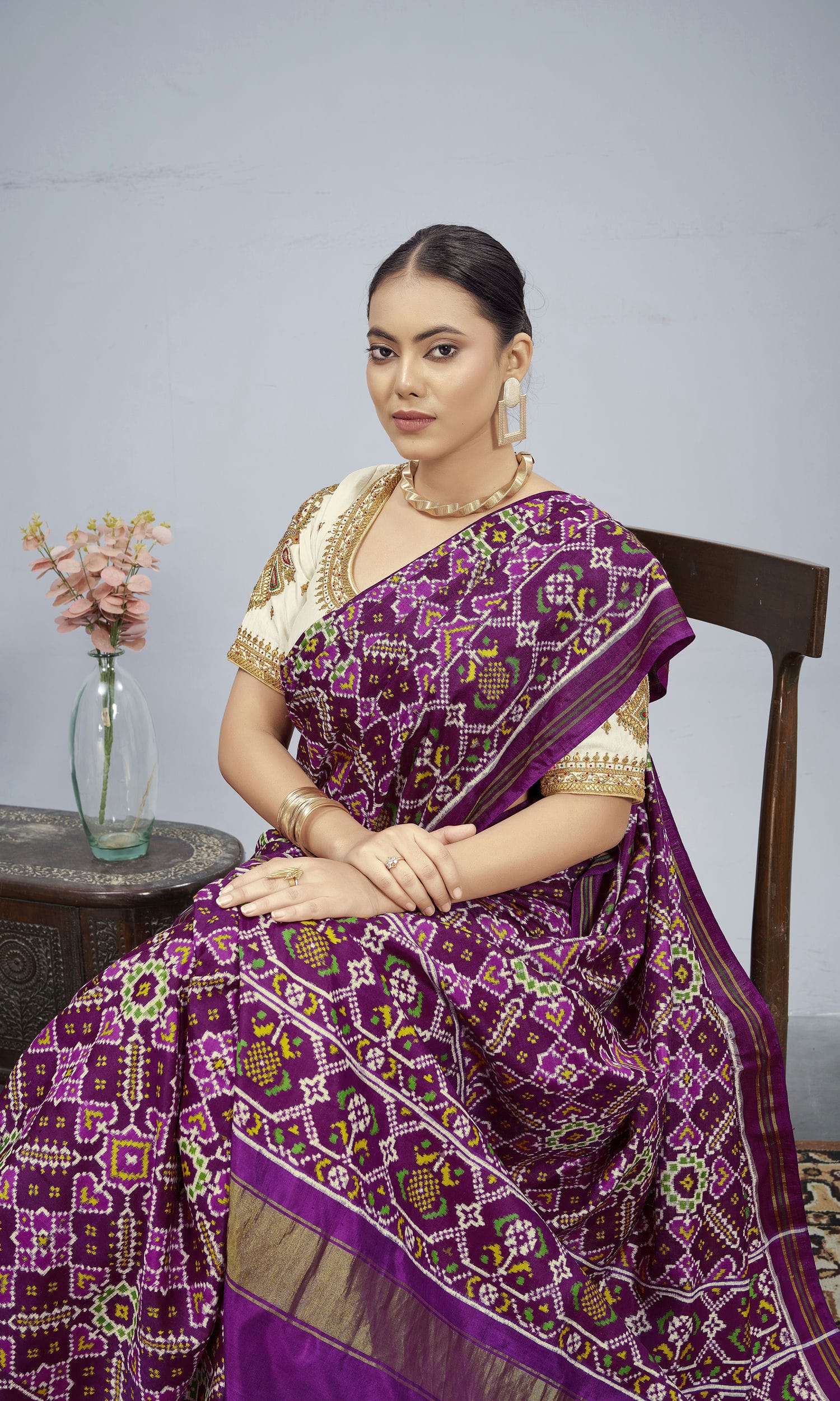 Double Ikat Patola Saree