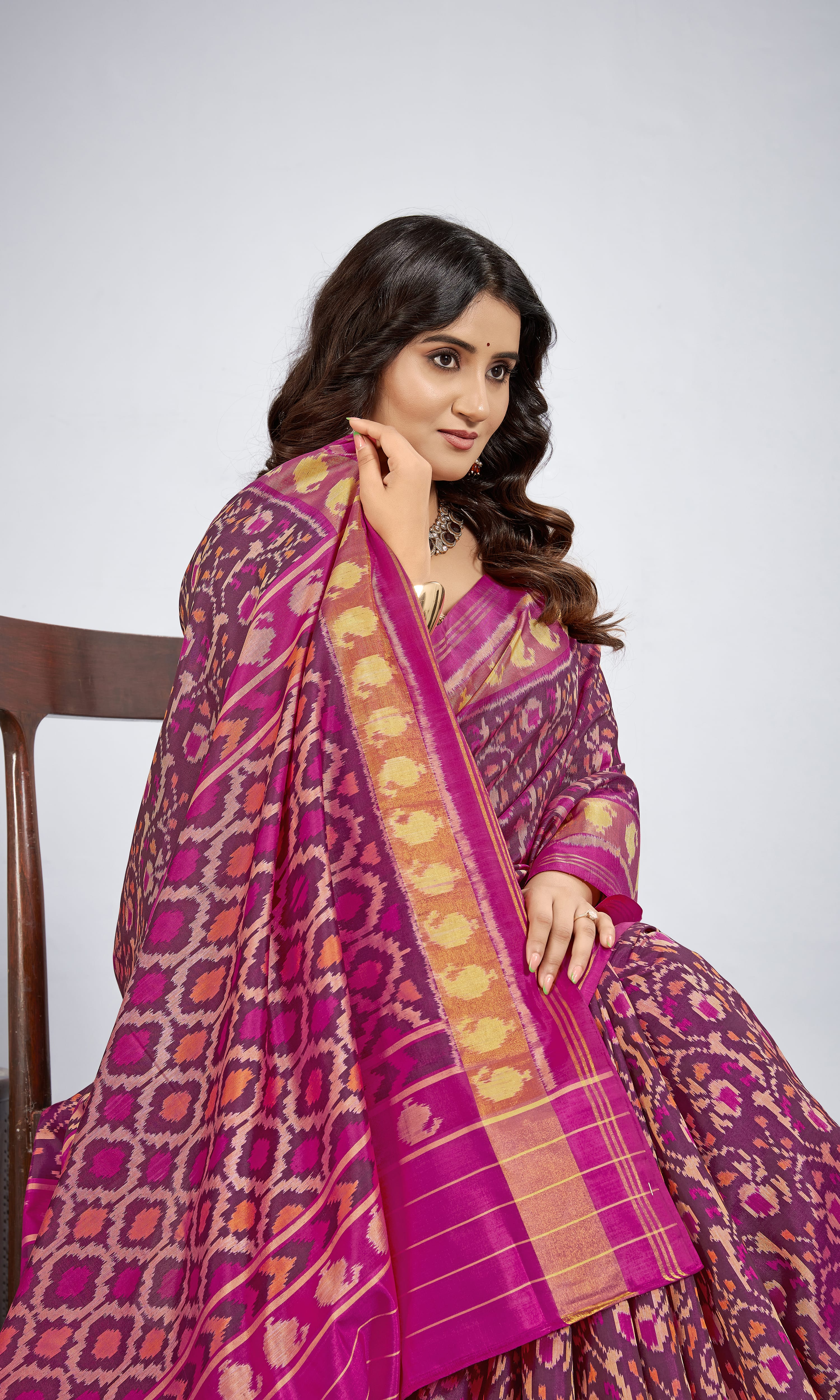 Rajkoti Patola Saree