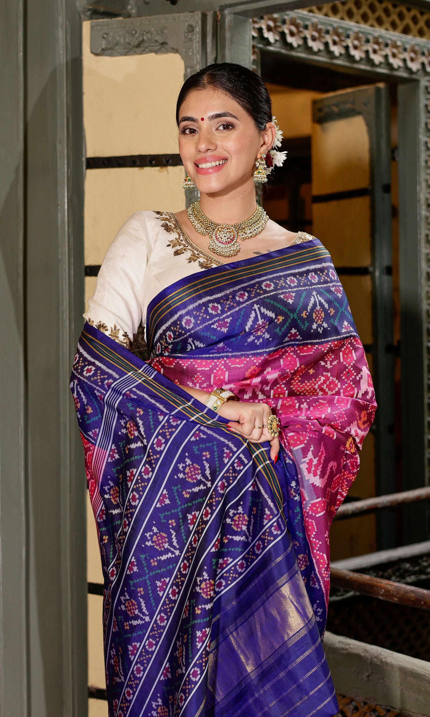 Single Ikat Patola Saree