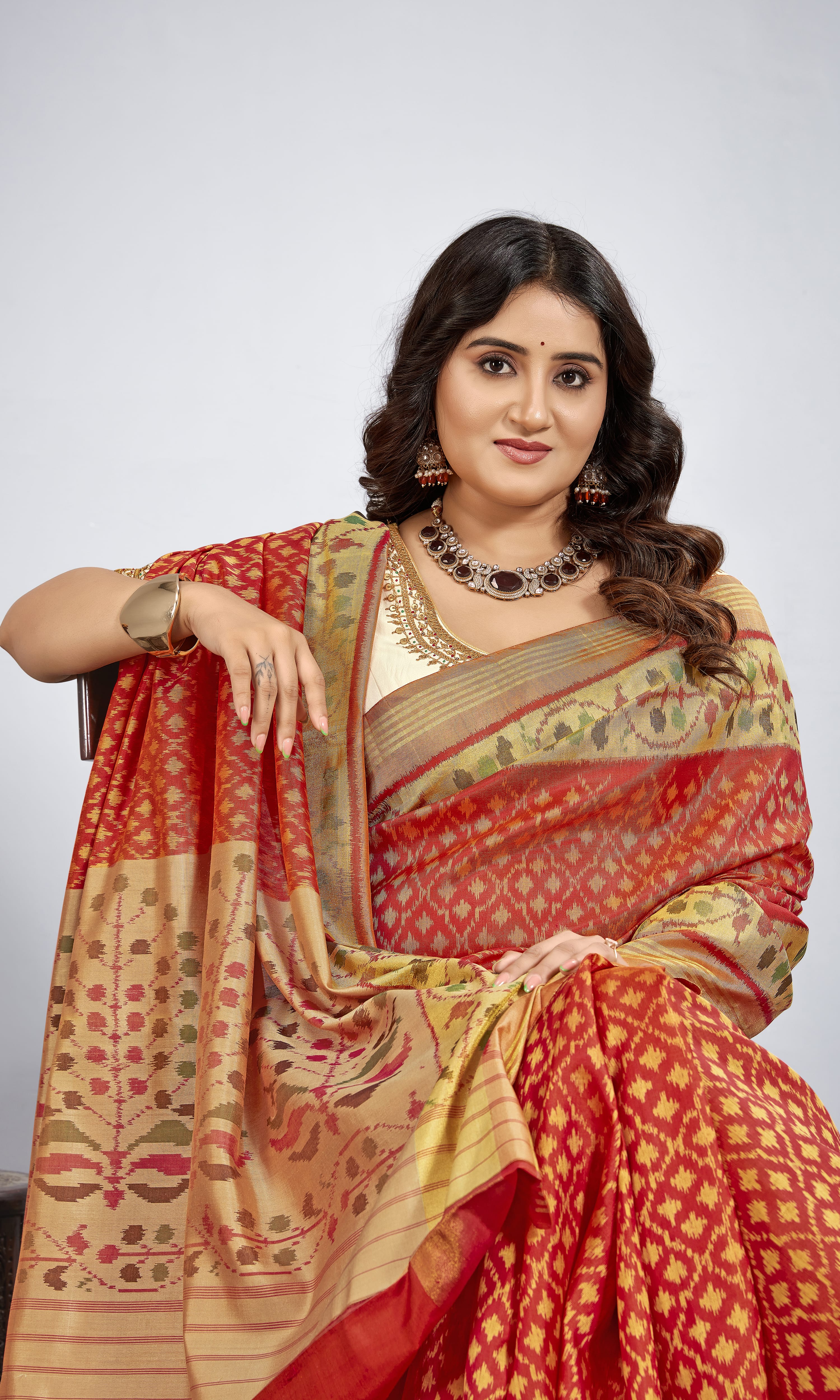 Rajkoti Patola Saree