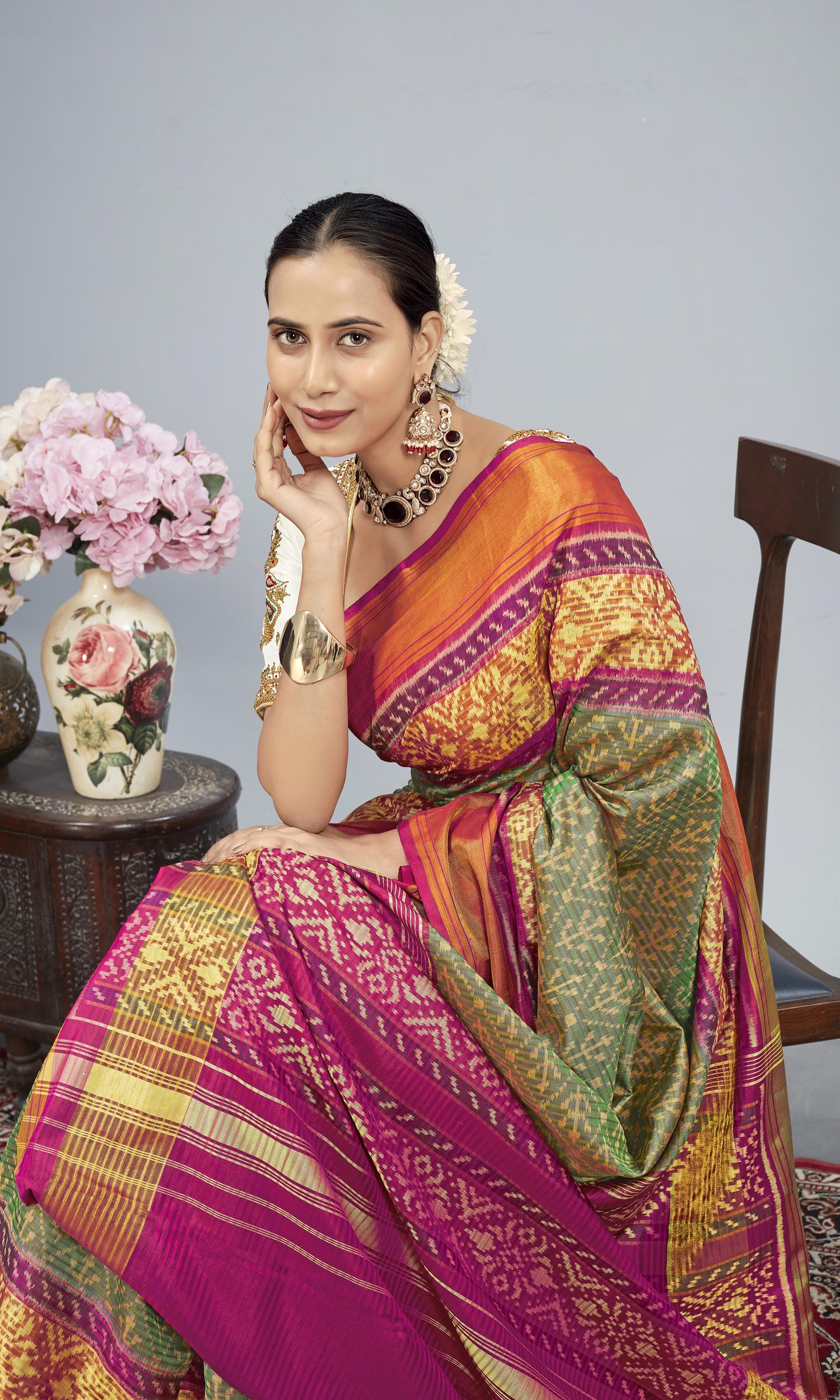 Rajkoti Patola Saree