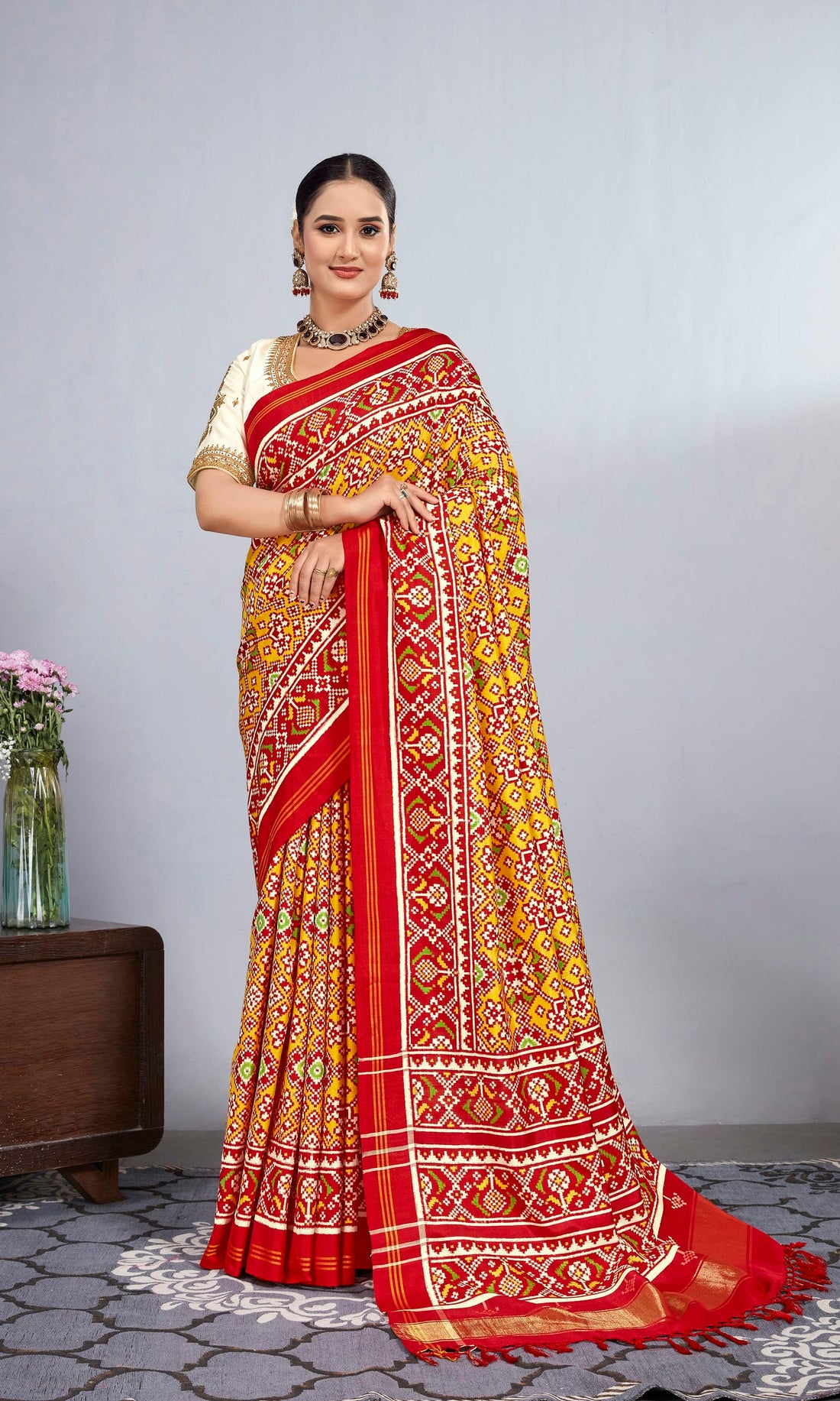 Double Ikat Patola Saree