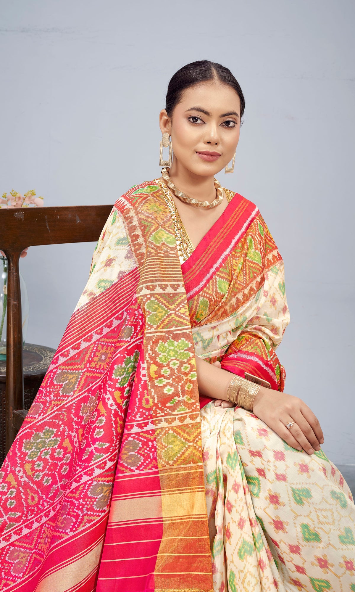 Rajkoti Patola Saree