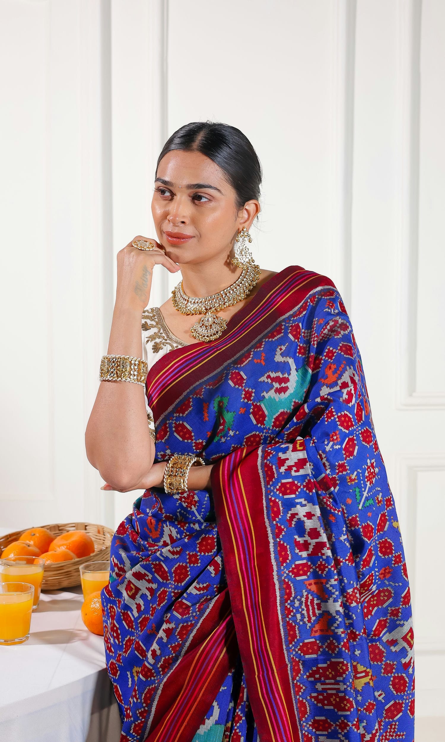 Single Ikat Patola Saree