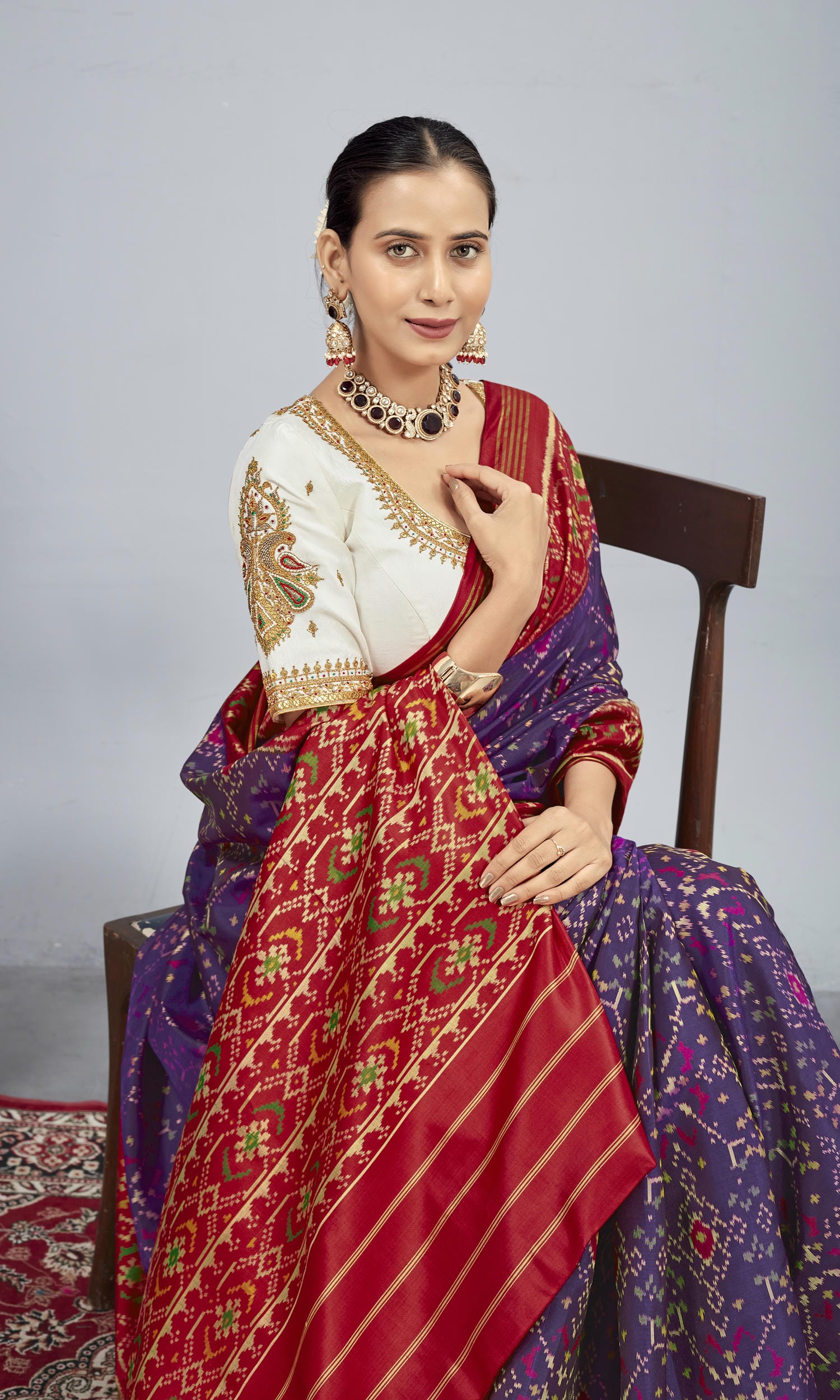 Rajkoti Patola Saree