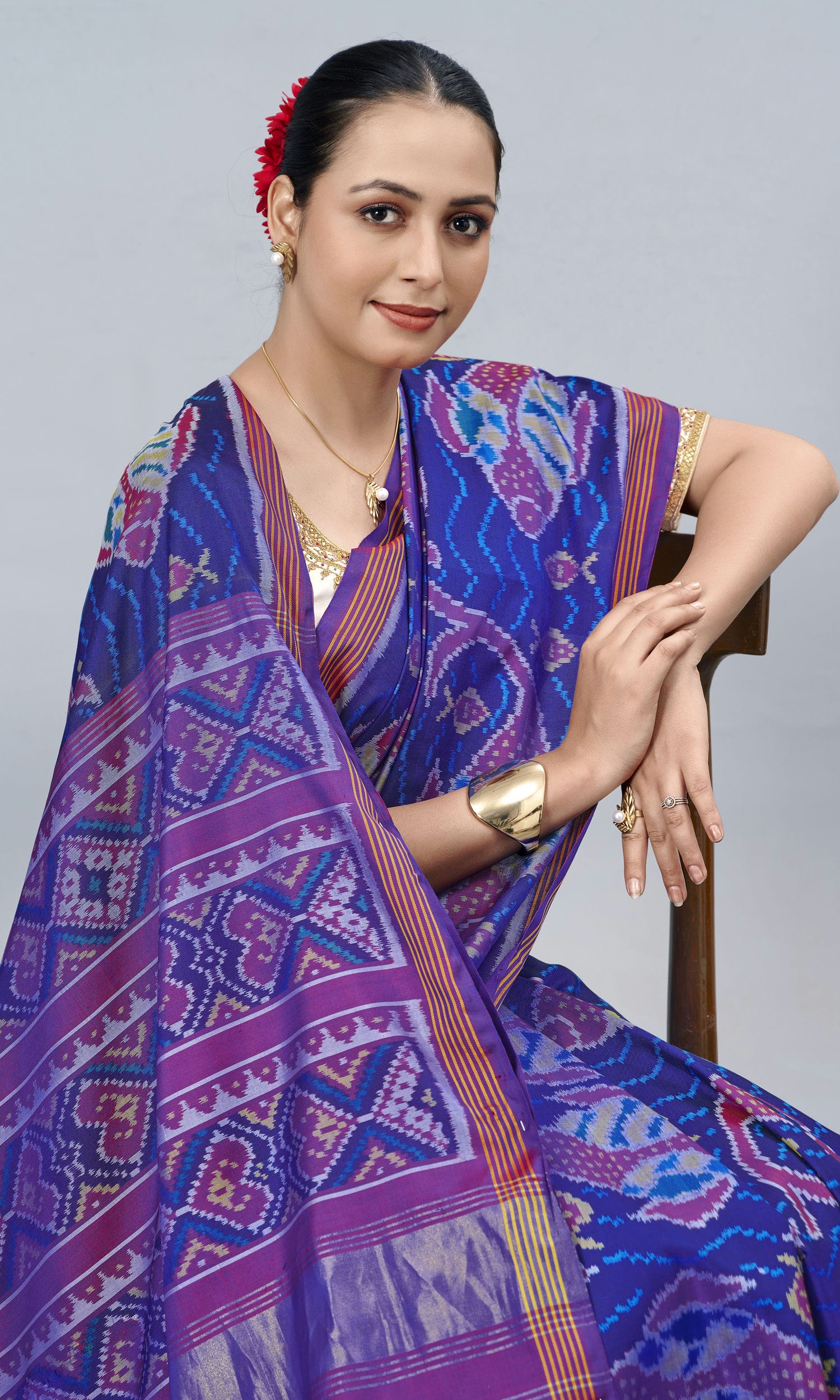 Single Ikat Patola Saree