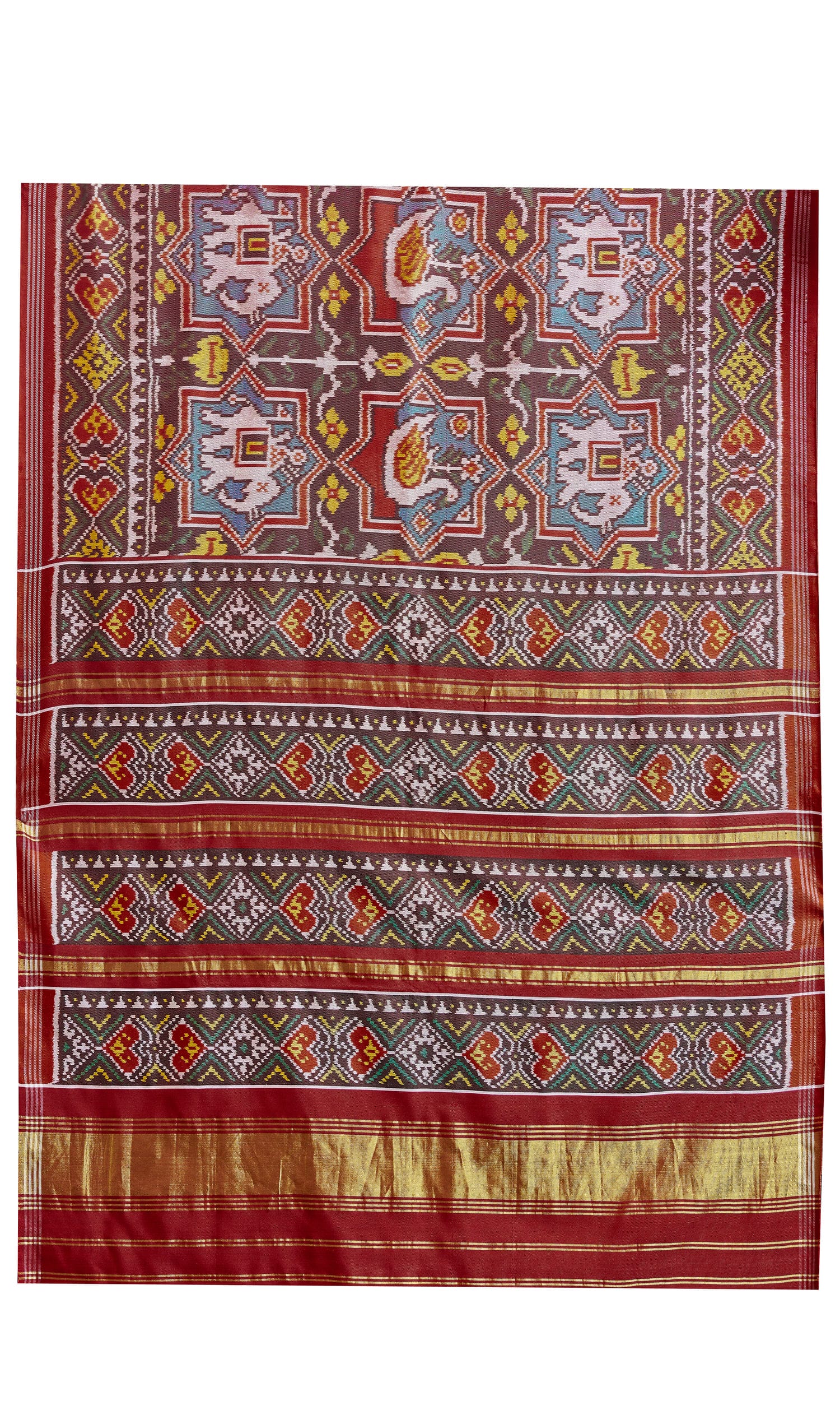 Twill Weave Patola Saree